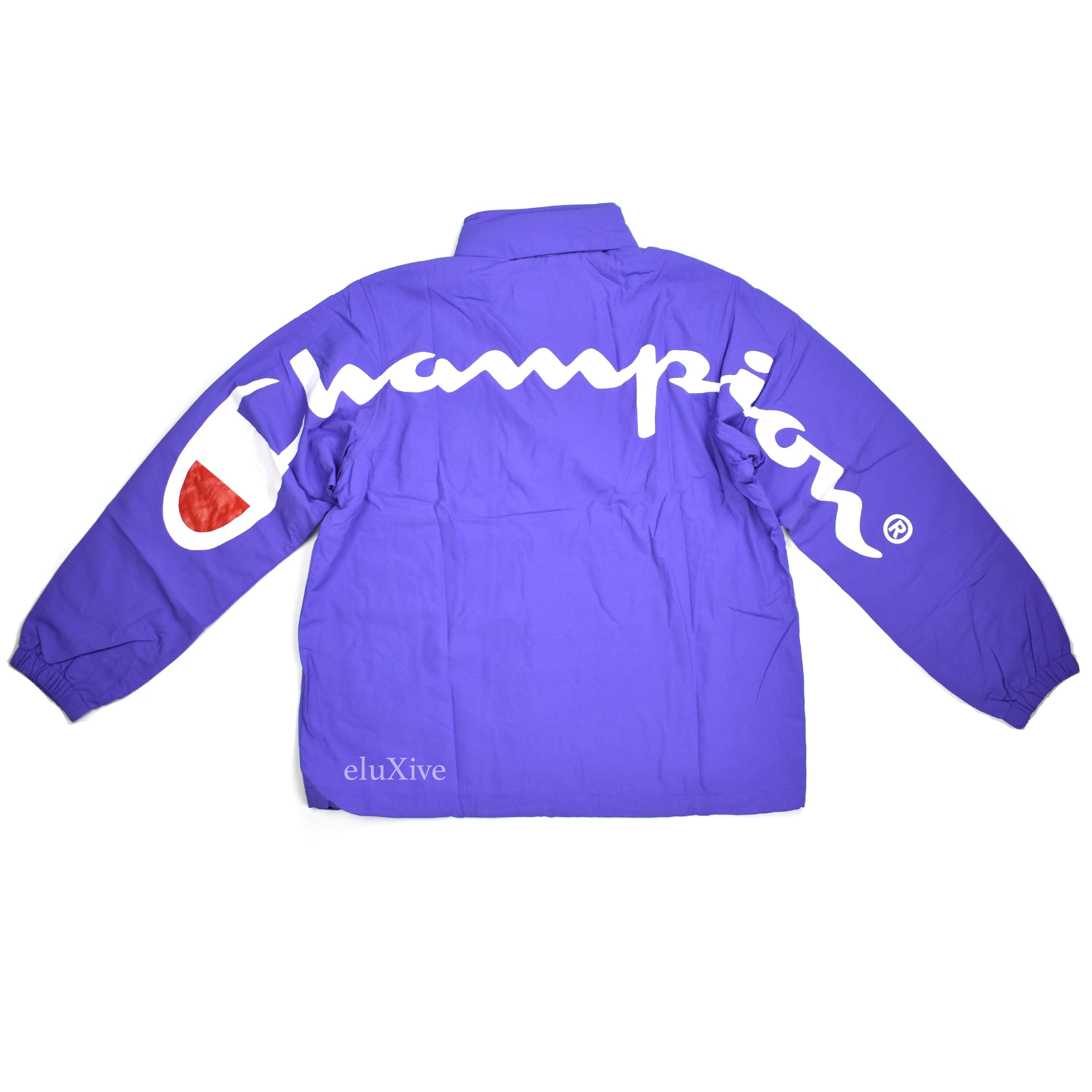 Supreme Tourist Varsity Jacket Purple - Size XXL - Purple