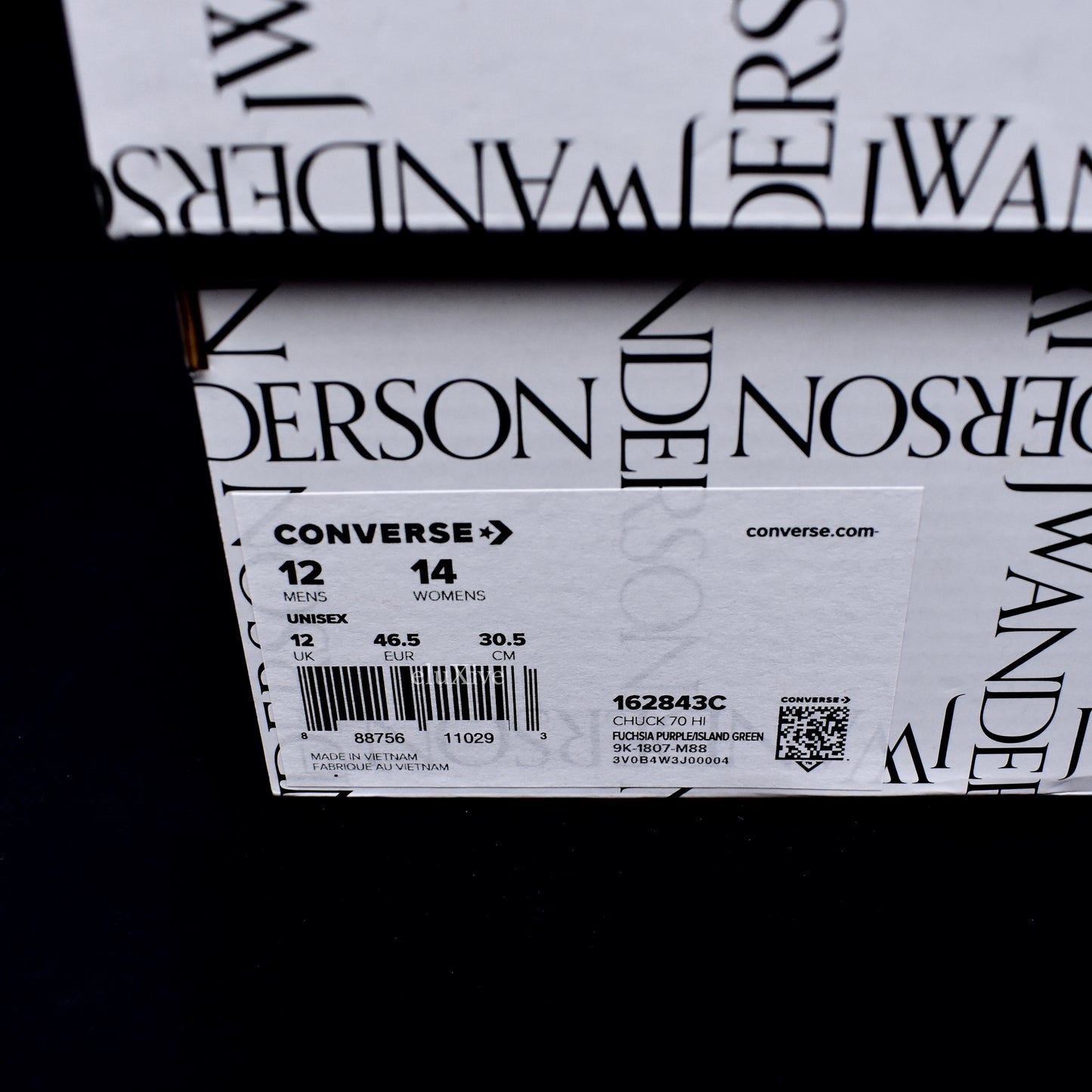 Converse x J.W. Anderson - Chuck Taylor 70 Hi Felt Colorblock