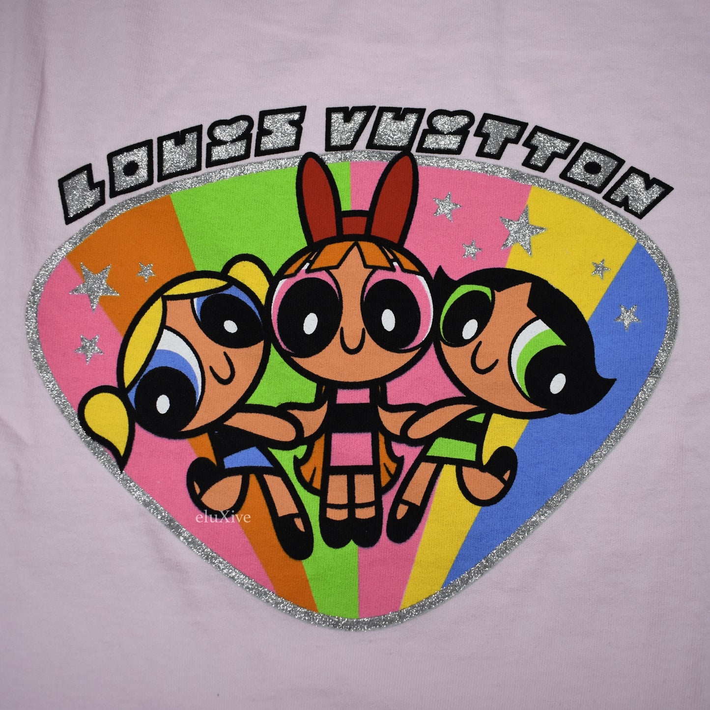 Mega Yacht - Shine Bright 'LV' Logo T-Shirt