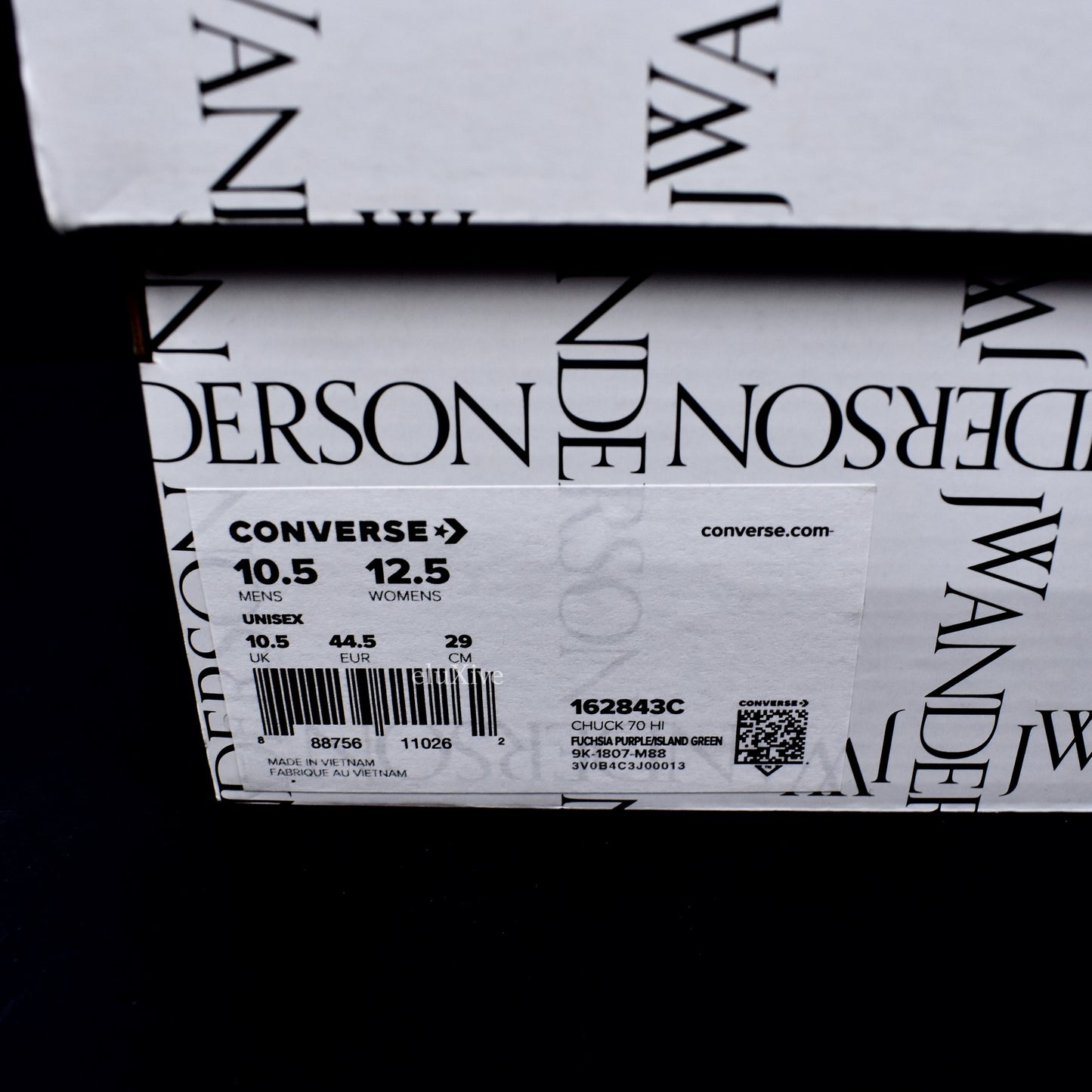 Converse x J.W. Anderson - Chuck Taylor 70 Hi Felt Colorblock