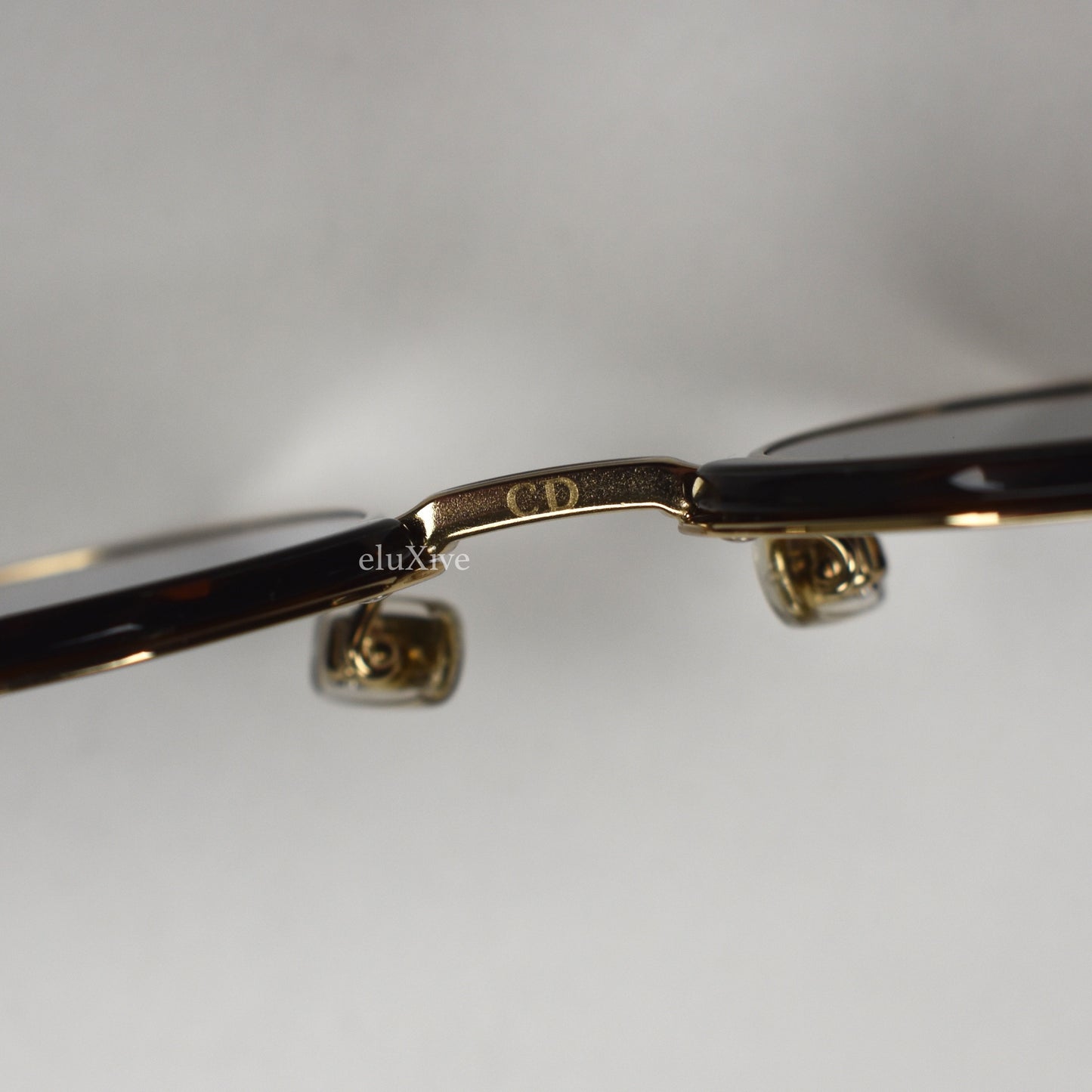 Dior - Champagne Lens Tensity Clubmaster Sunglasses