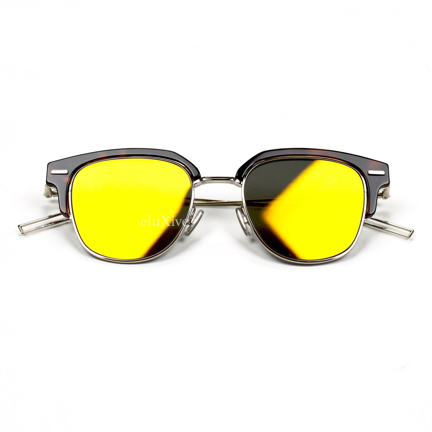 Dior - Gold Lens Tensity Clubmaster Sunglasses