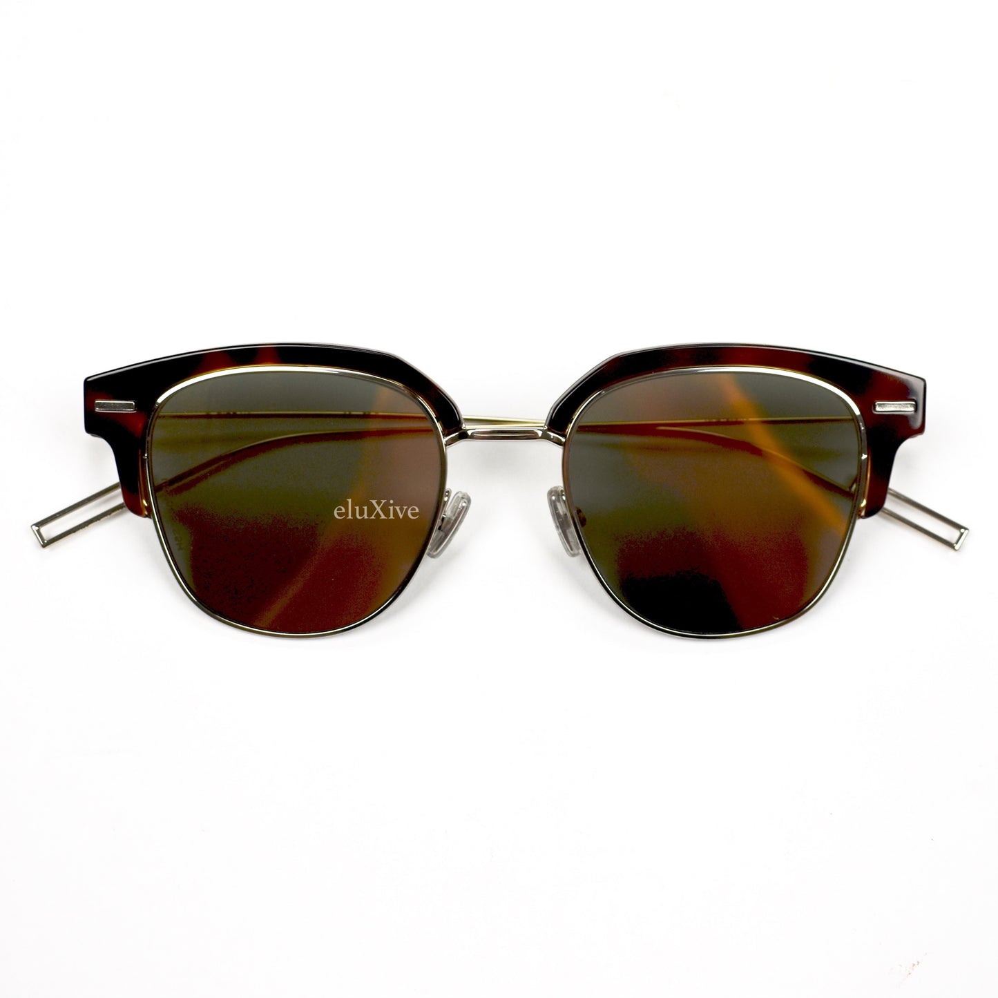 Dior - Gold Lens Tensity Clubmaster Sunglasses
