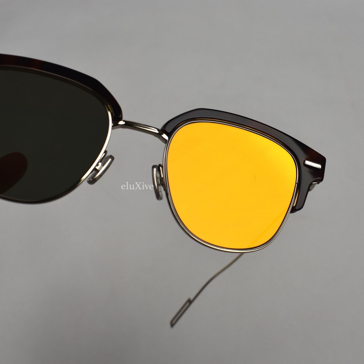 Dior - Gold Lens Tensity Clubmaster Sunglasses
