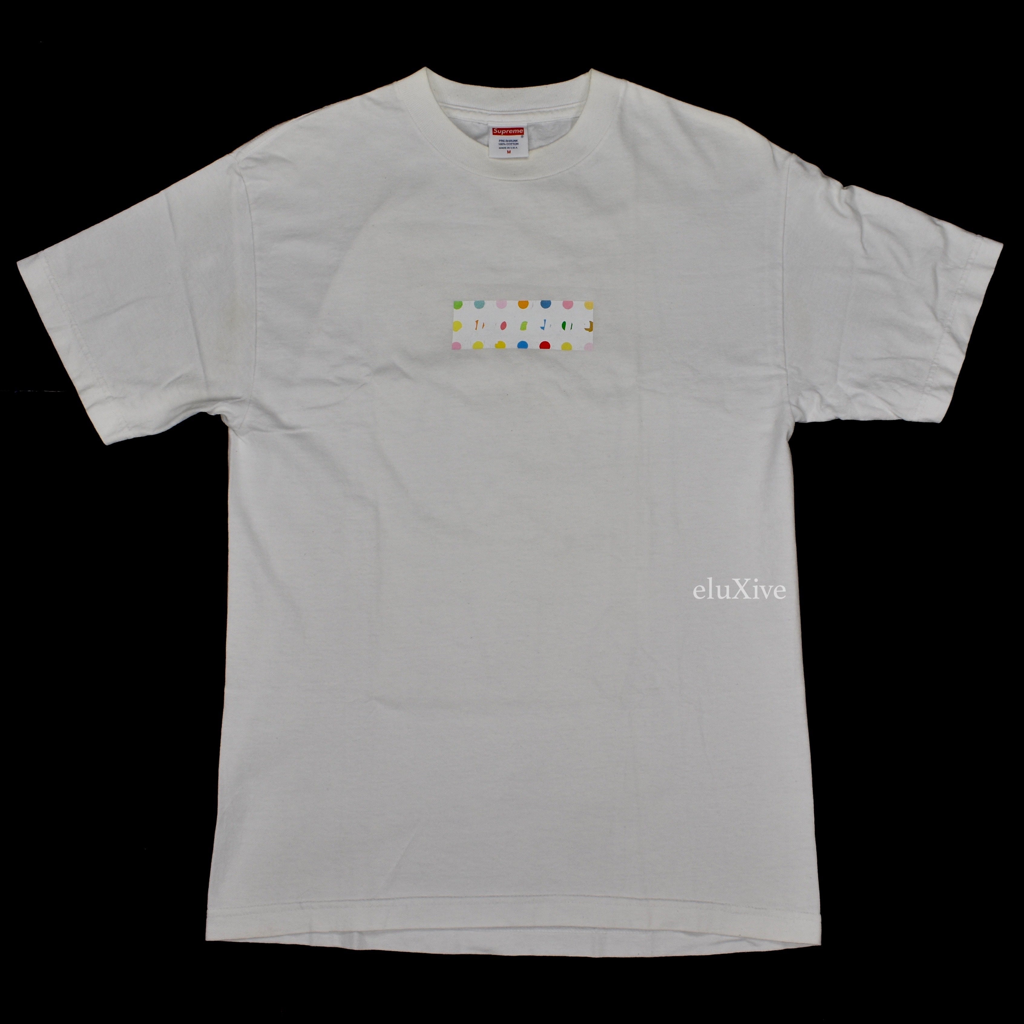 Supreme x Damien Hirst - Polka Dot Box Logo T-Shirt – eluXive