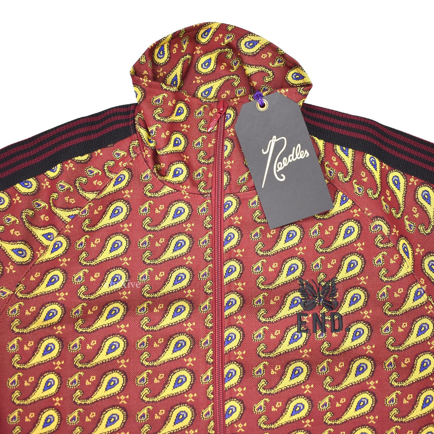 Needles x END - Paisley Knit Track Jacket