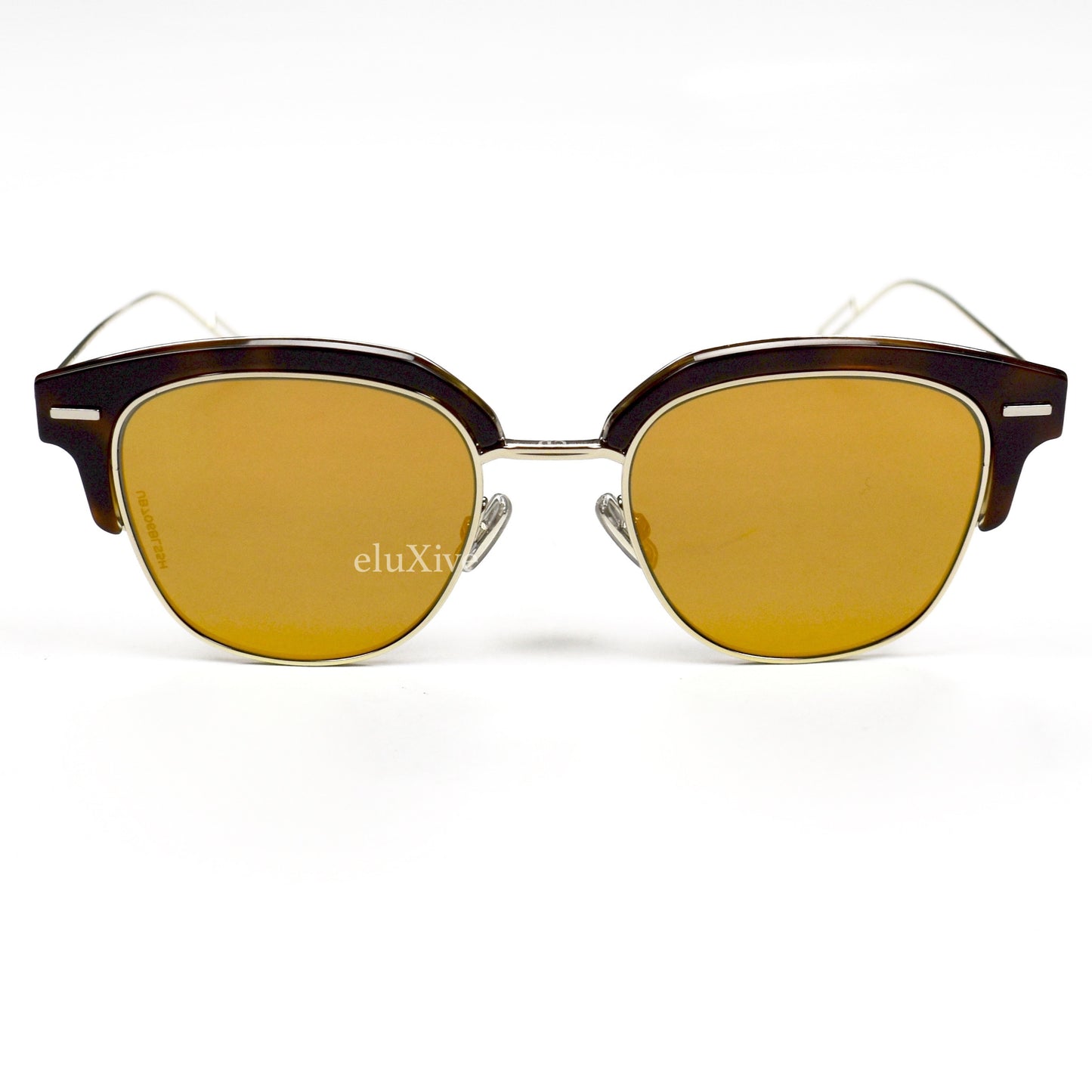 Dior - Gold Lens Tensity Clubmaster Sunglasses