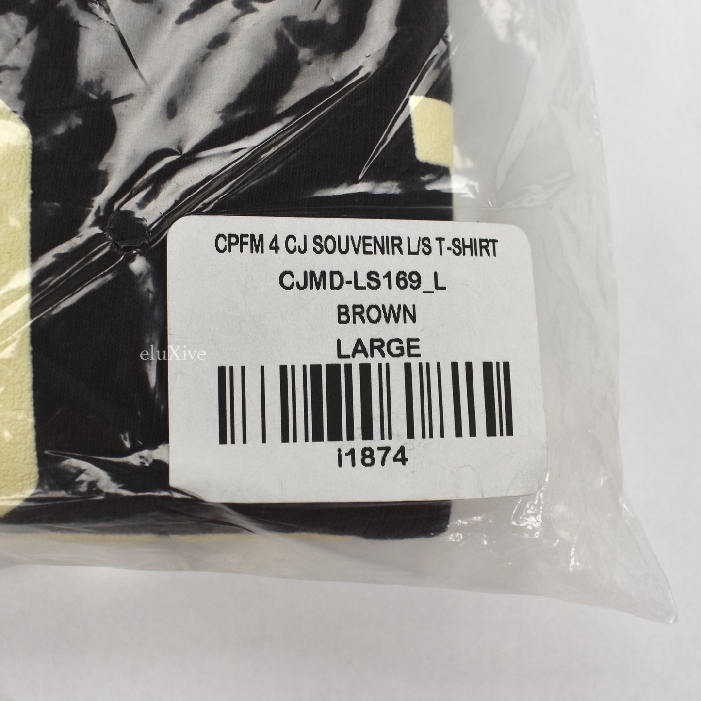 Travis Scott x McDonalds x CPFM - Souvenir Print L/S T-Shirt (Brown)