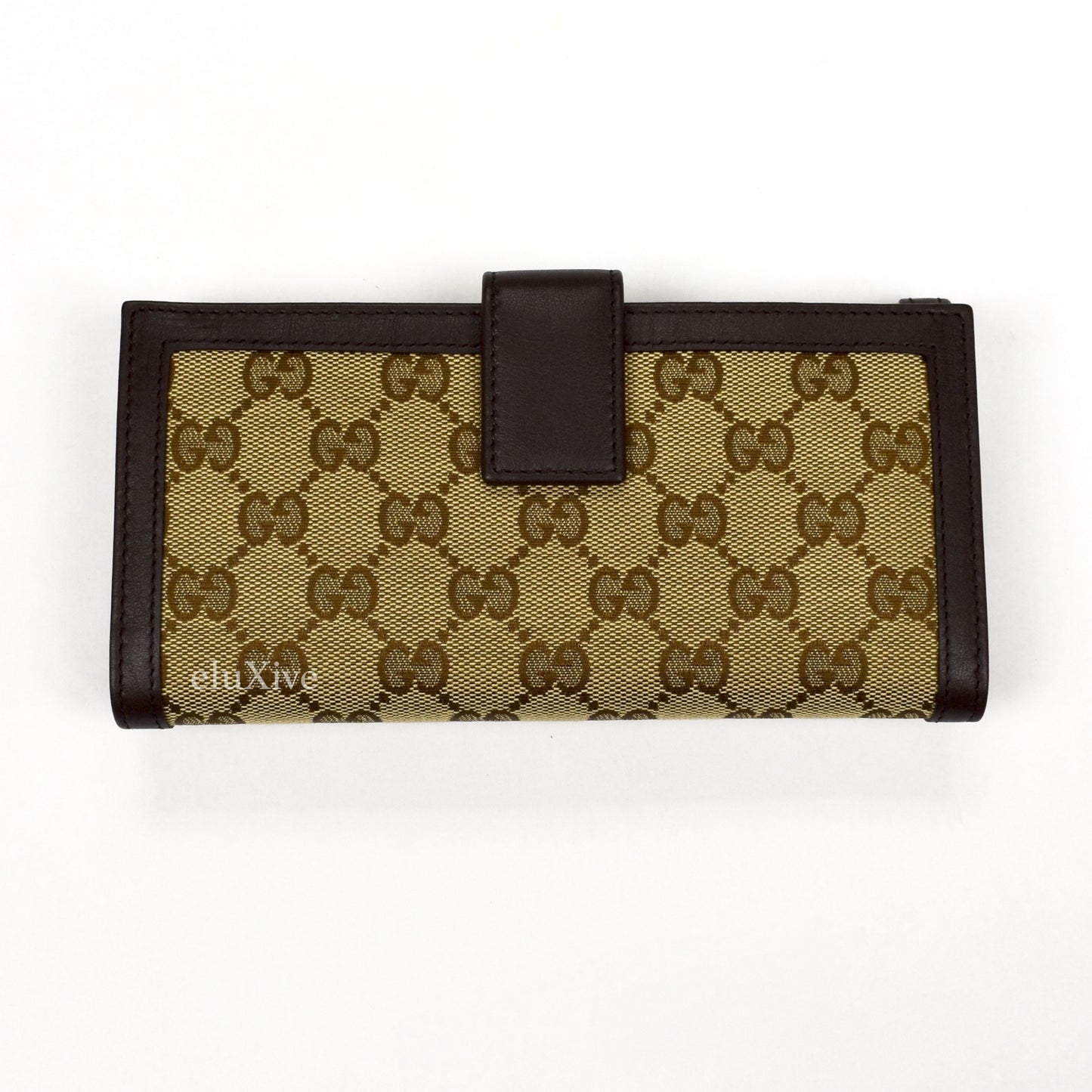 Gucci - Beige GG Logo 'Sukey' Continental Wallet