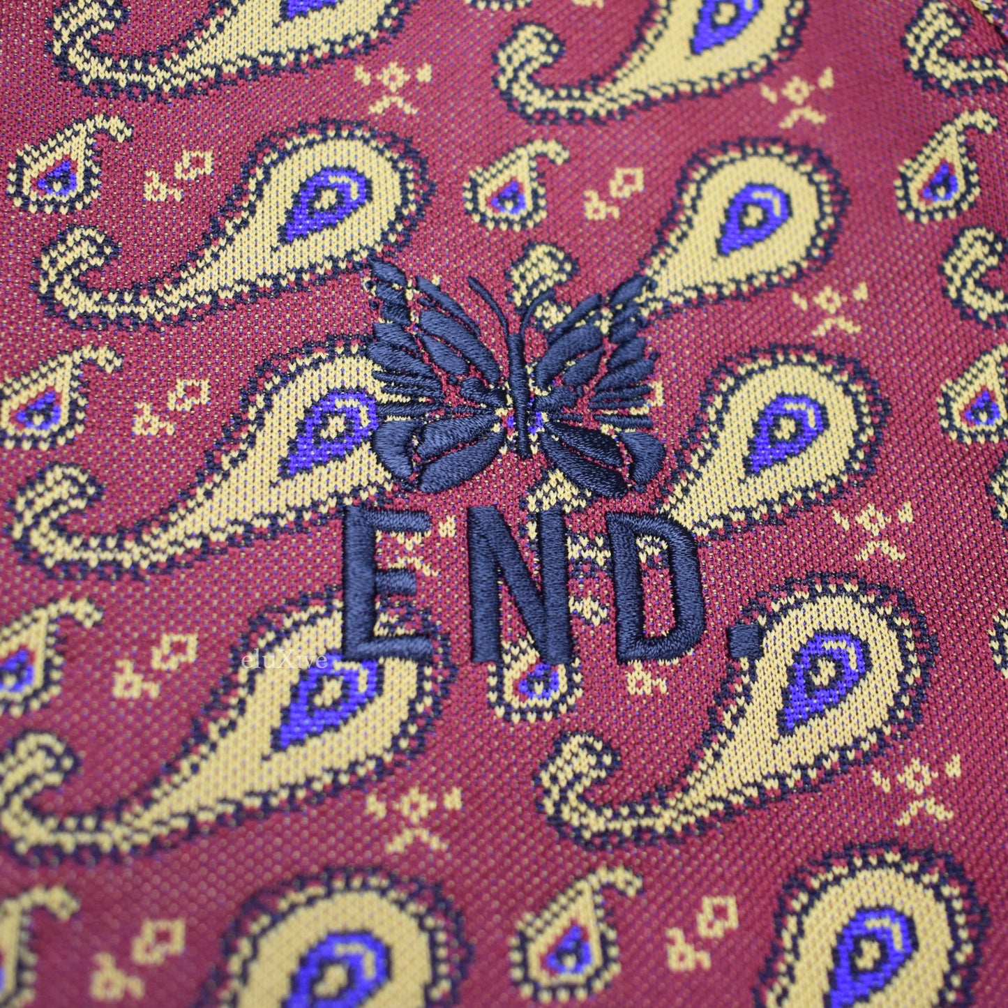 Needles x END - Paisley Knit Track Jacket