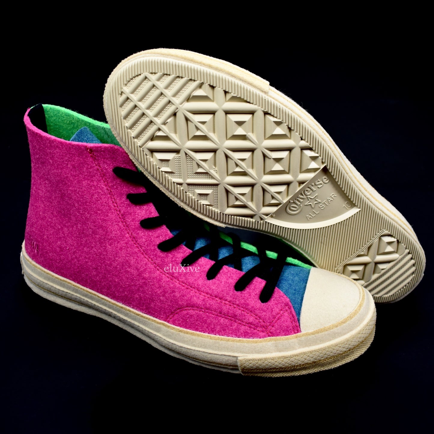 Converse x J.W. Anderson - Chuck Taylor 70 Hi Felt Colorblock