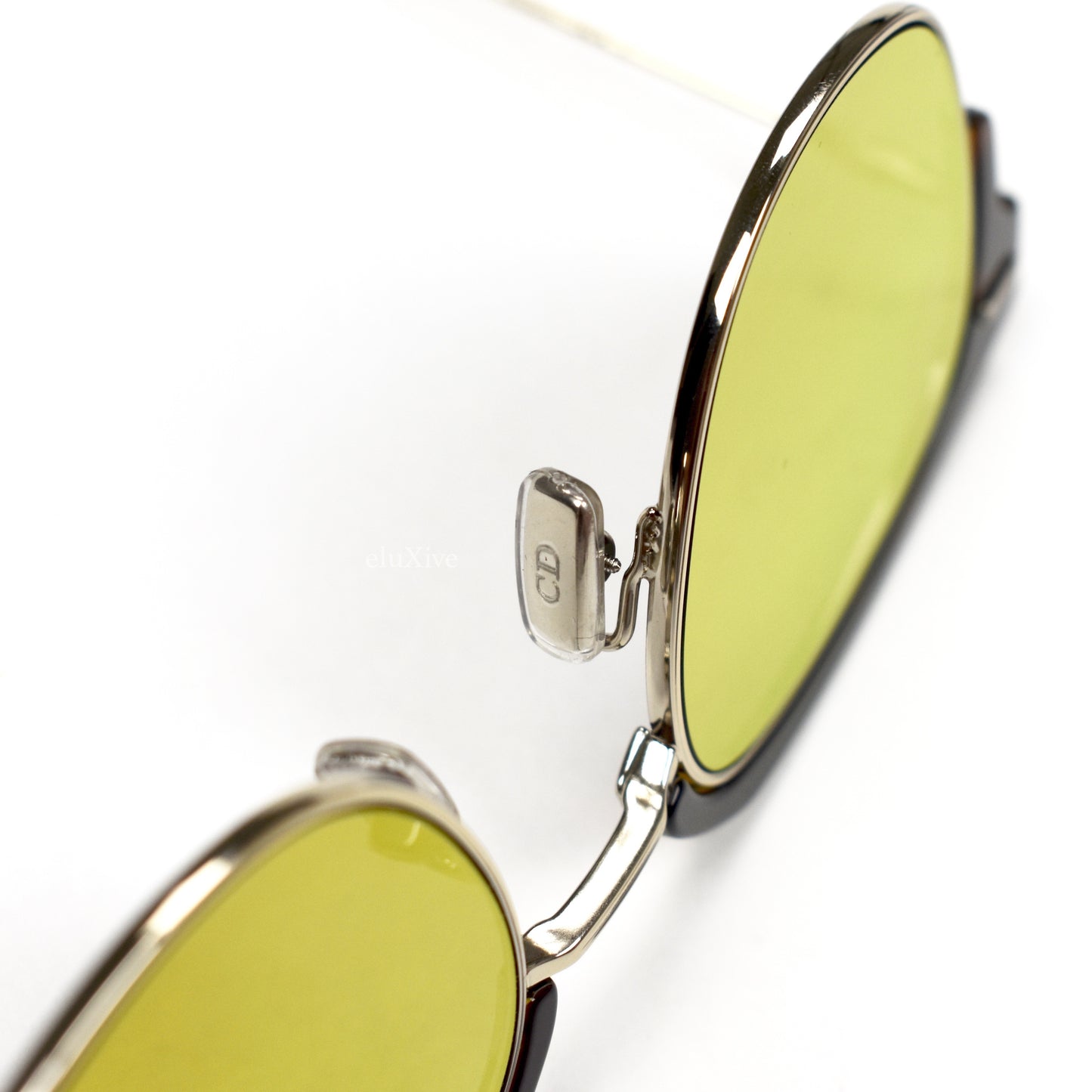 Dior - Gold Lens Tensity Clubmaster Sunglasses