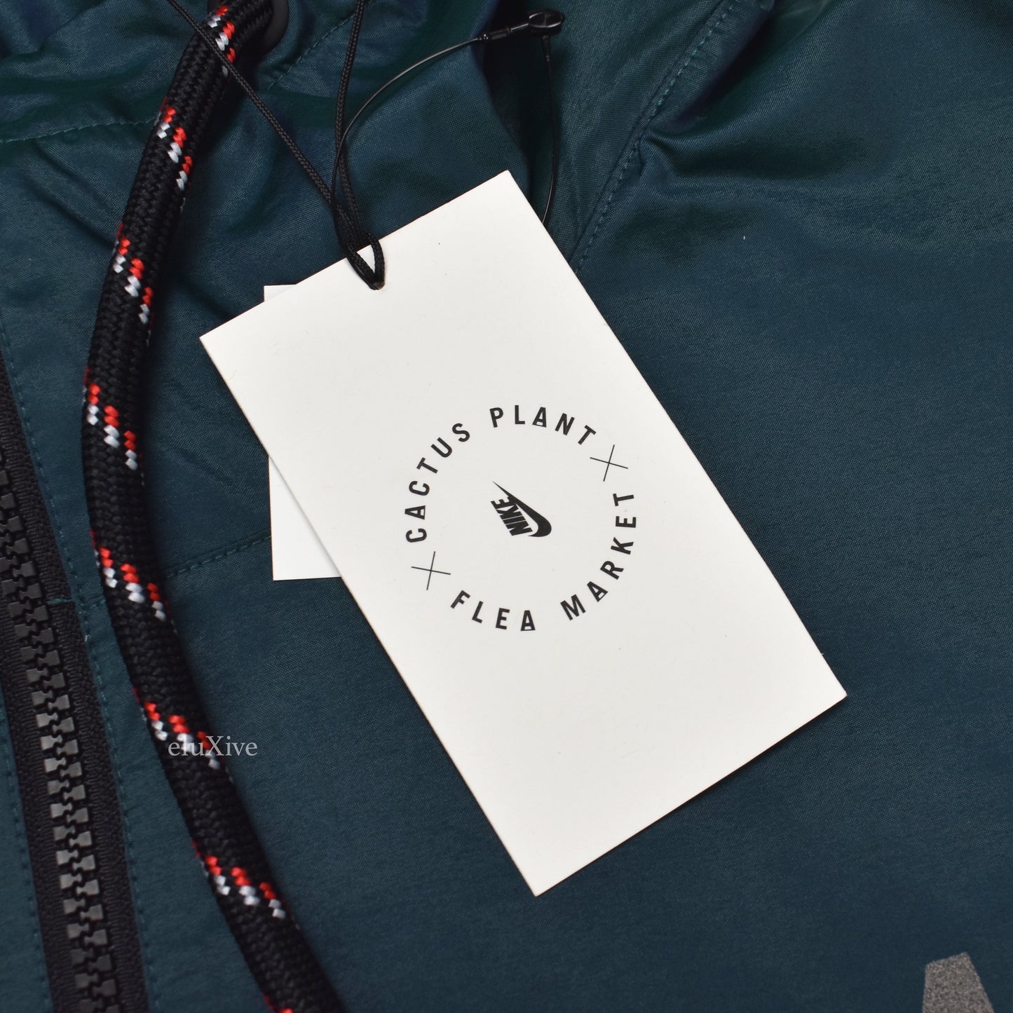 Nike x Cactus Plant Flea Market - Logo Print Anorak Jacket (Teal)