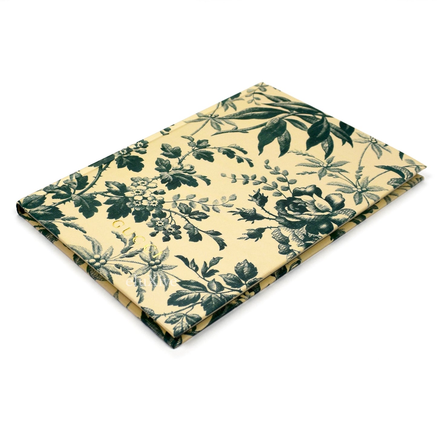 Gucci - Foliage Print Logo Notebook