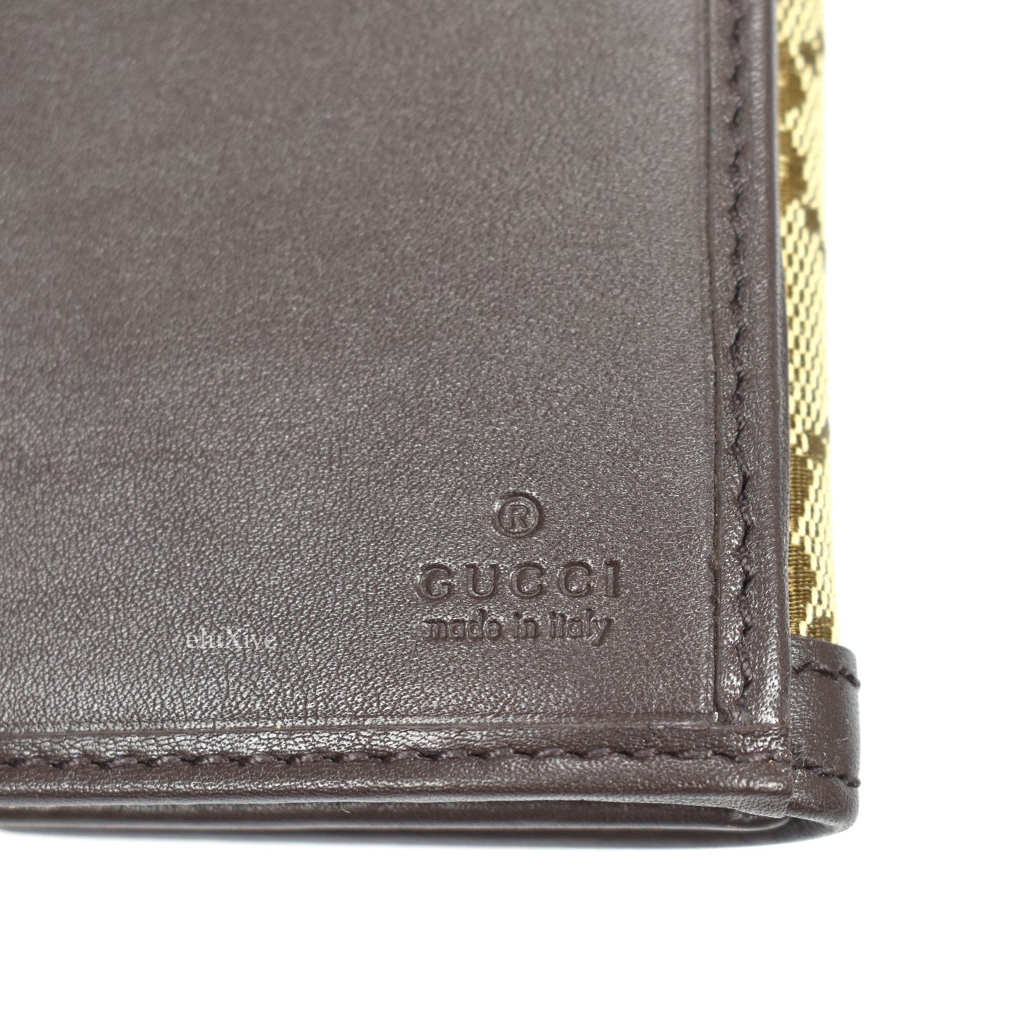 Gucci - Beige GG Logo 'Sukey' Continental Wallet