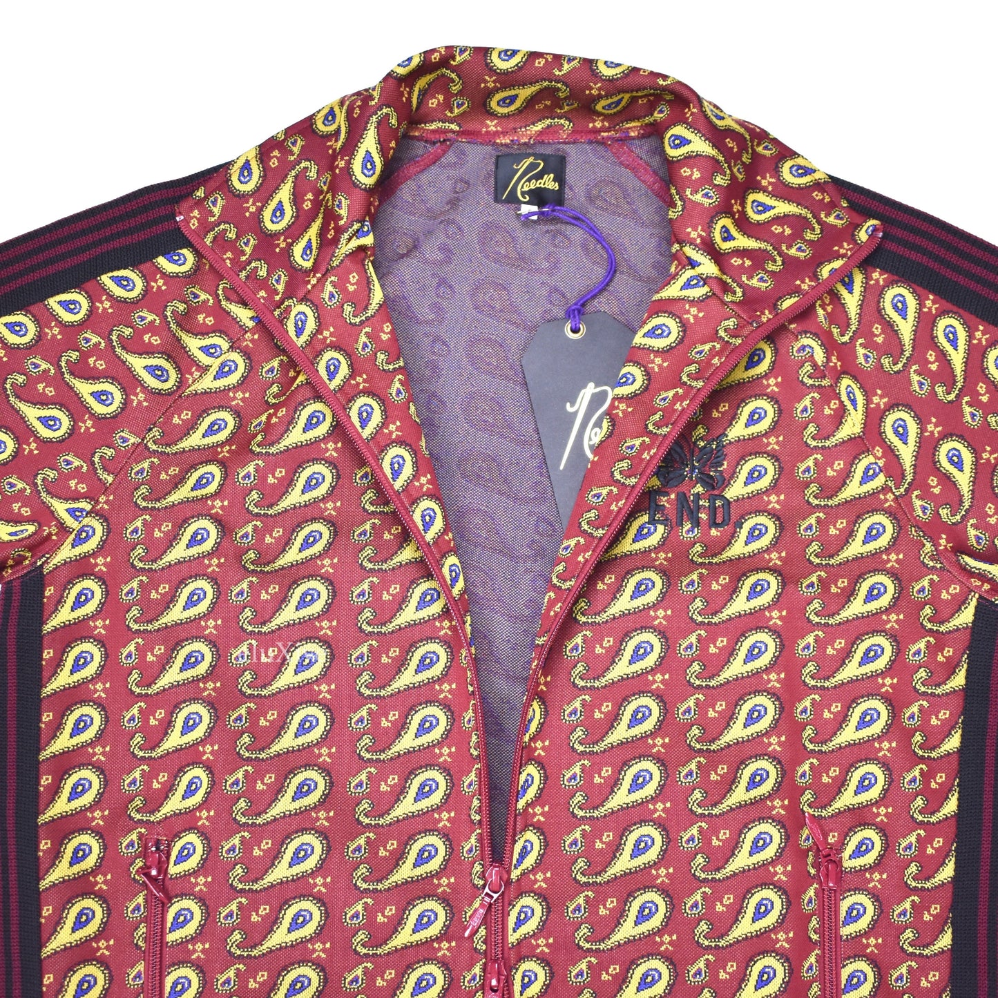 Needles x END - Paisley Knit Track Jacket
