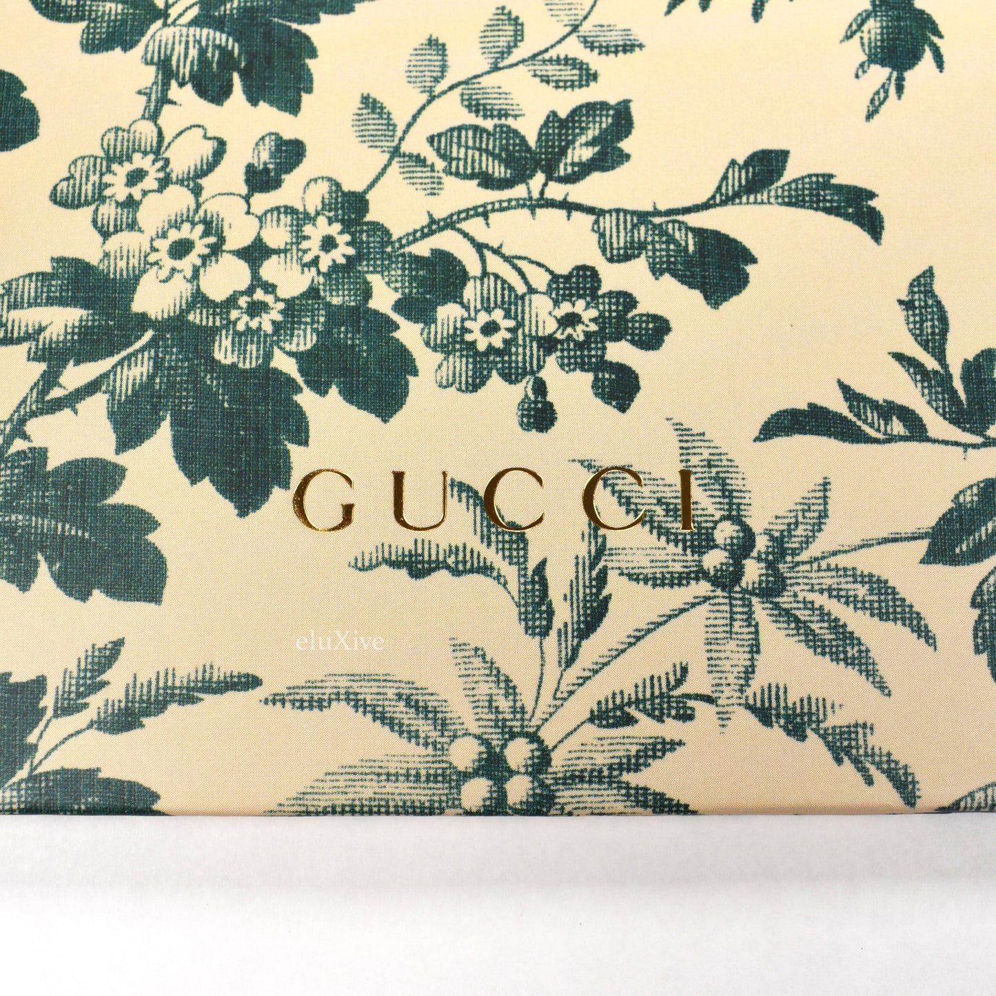 Gucci - Foliage Print Logo Notebook