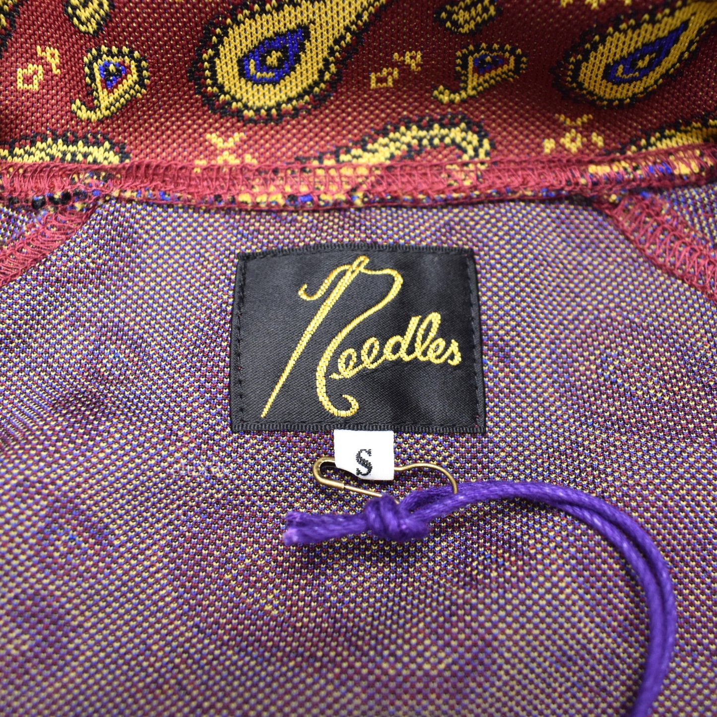 Needles x END - Paisley Knit Track Jacket