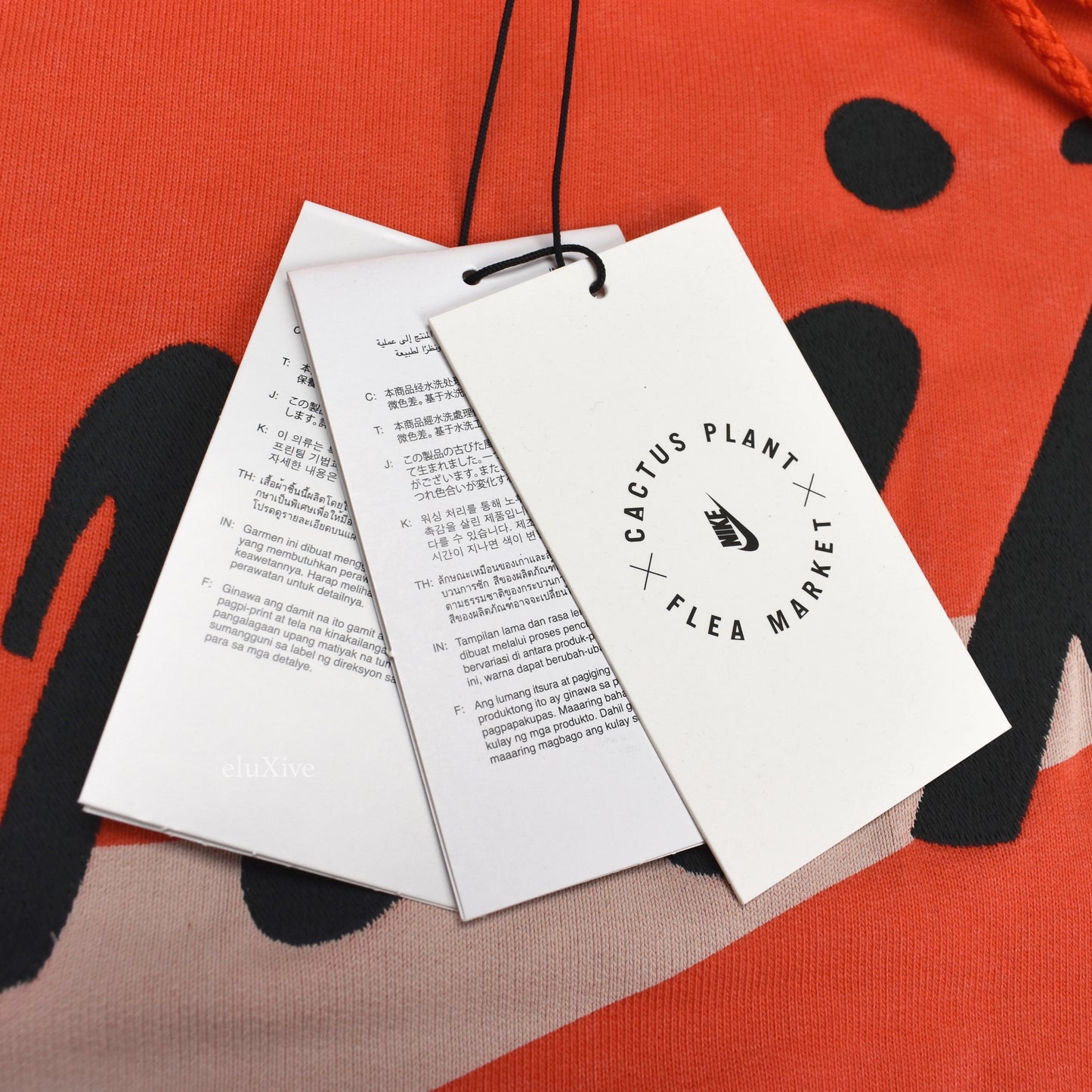 Nike x Cactus Plant Flea Market - Orange Shoe Box Hoodie