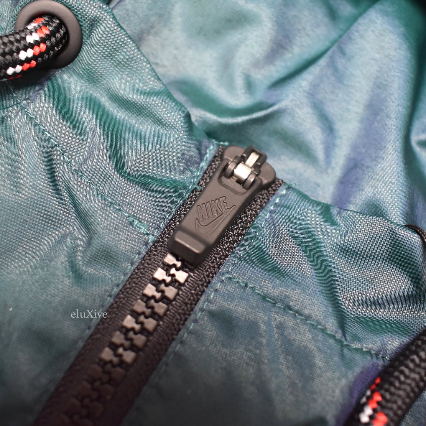 Nike x Cactus Plant Flea Market - Logo Print Anorak Jacket (Teal)