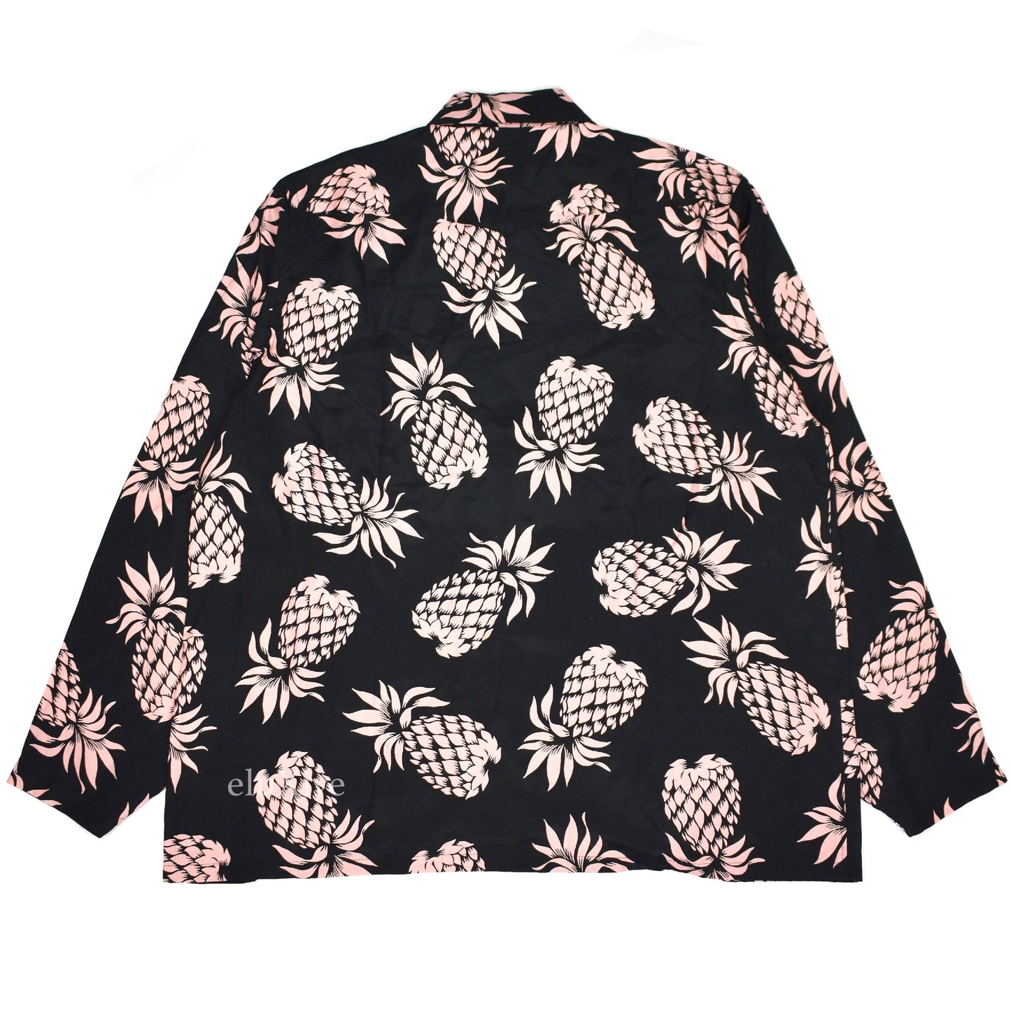 Needles - Black Pineapple Print Rayon Shirt