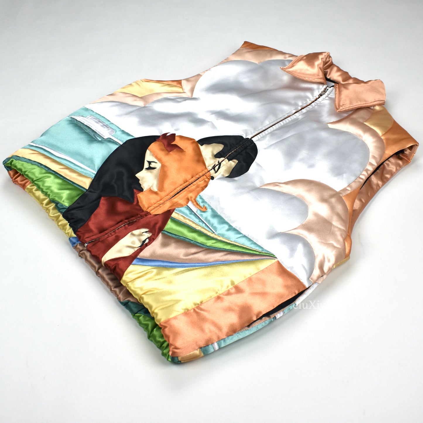 House Of Errors - Satin Brighton Beach Puffer Vest
