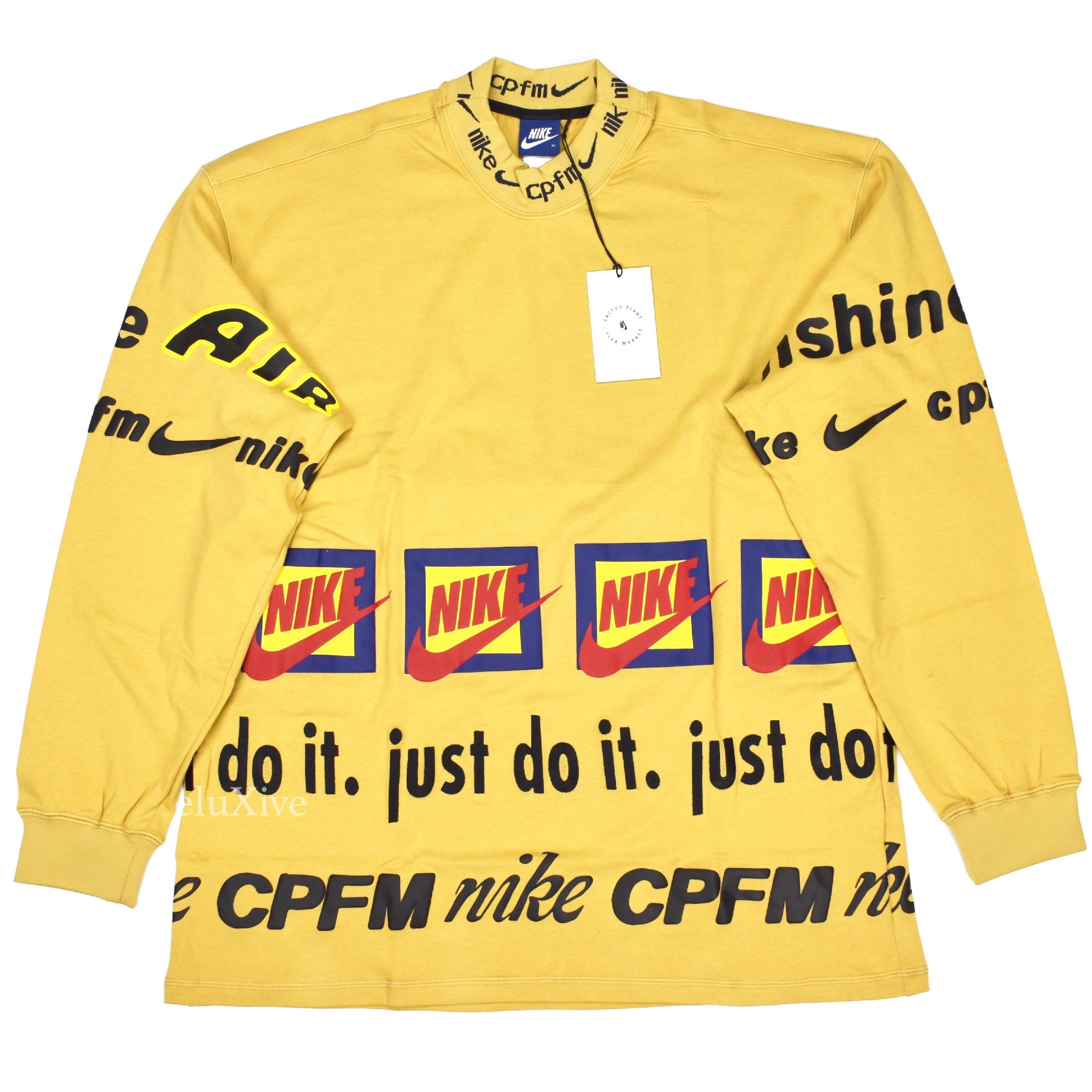 Tシャツ・カットソー Nike x Cactus Plant Flea Market L/S T-Shirt Mustard Yellow DSC_0111_685b844f-c9a1-4b10-