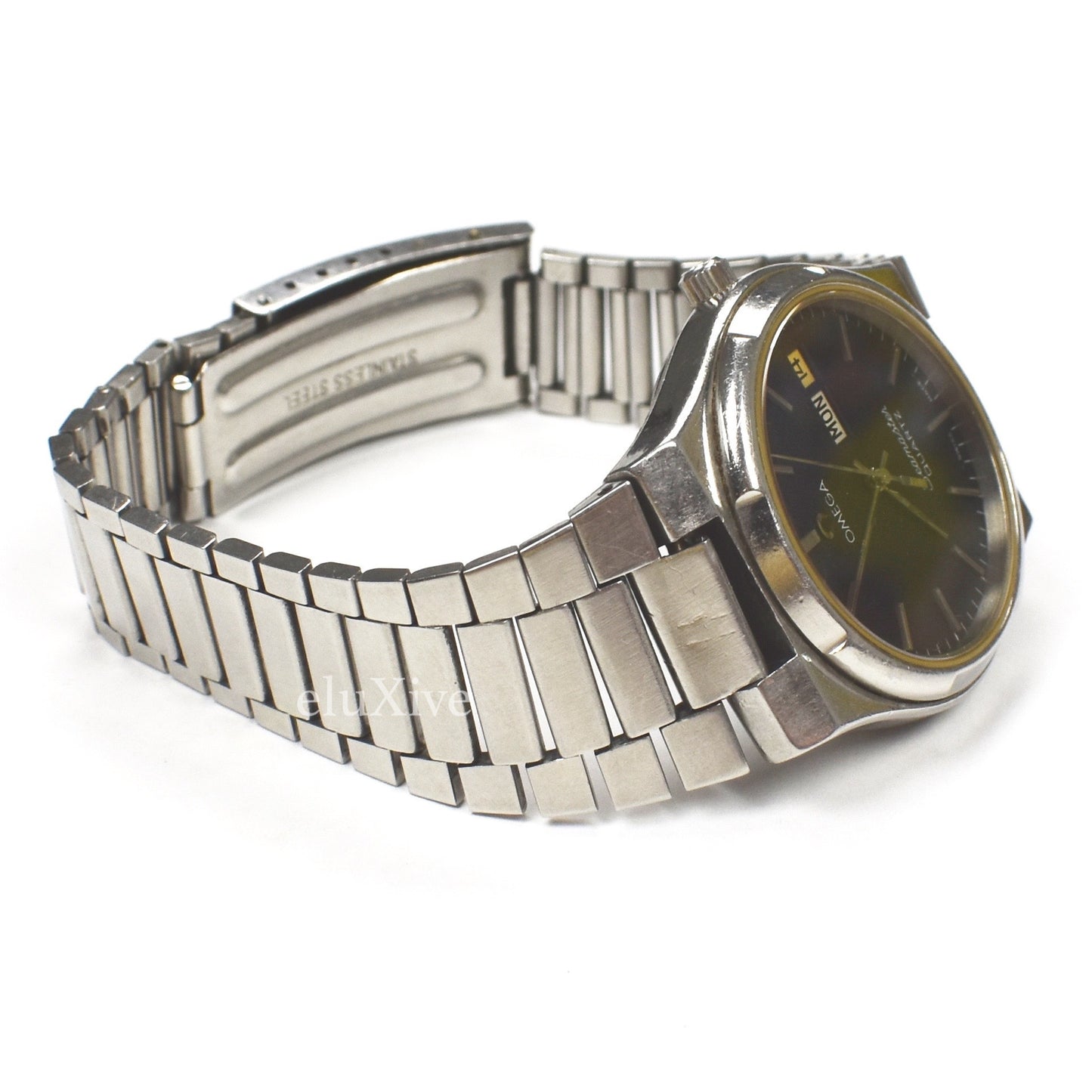 Omega - Seamaster Day Date Watch (Gray Waffle Dial)