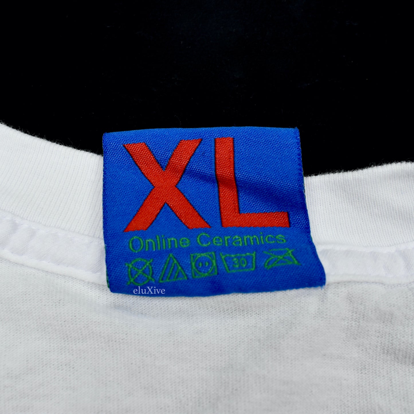 Online Ceramics - White Worm Hearted T-Shirt