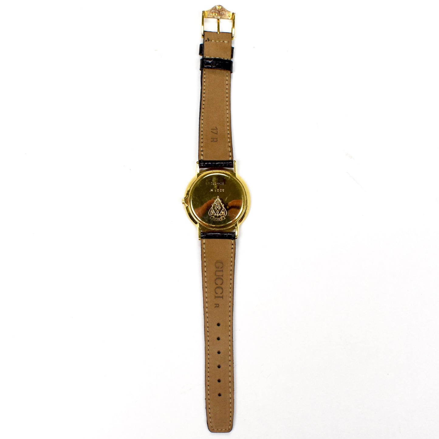 Gucci - 3001M Gold Black Dial Watch