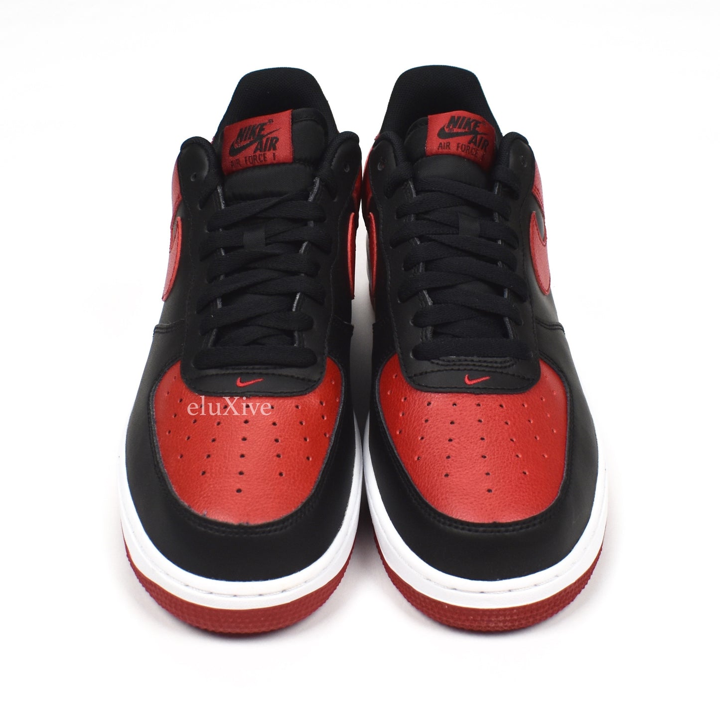 Nike - Air Force 1 Low 'Bred' (Black/Gym Red)