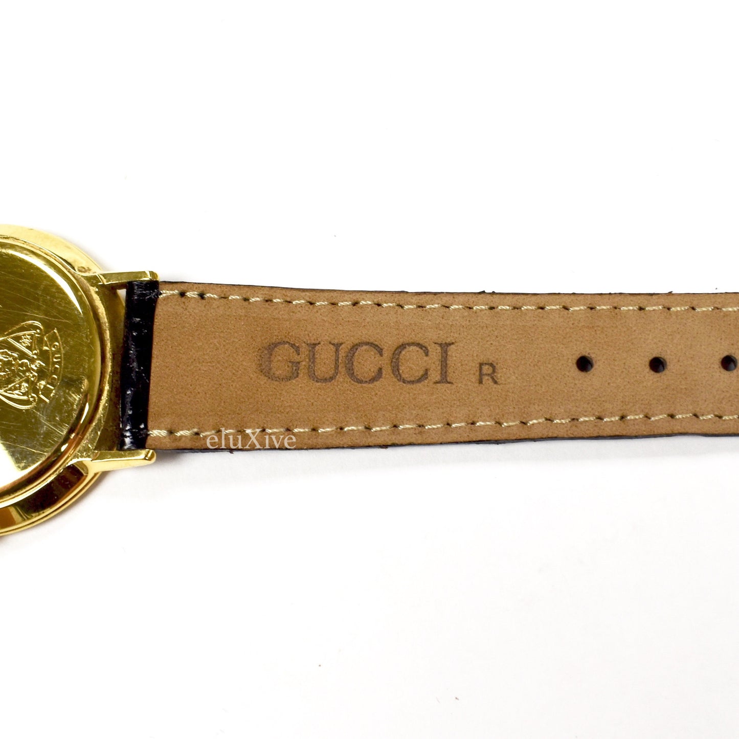 Gucci - 3001M Gold Black Dial Watch