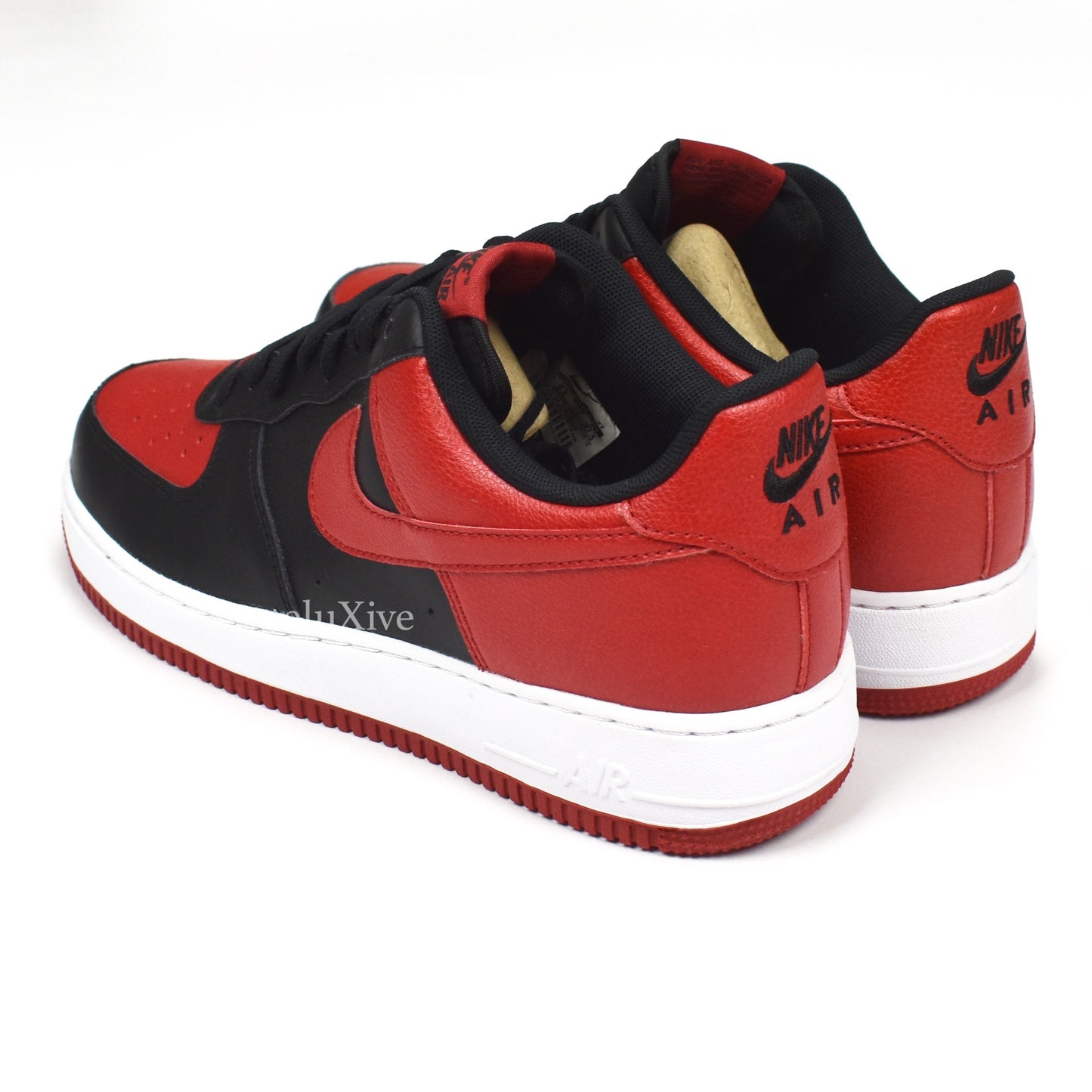 Nike - Air Force 1 Low 'Bred' (Black/Gym Red)