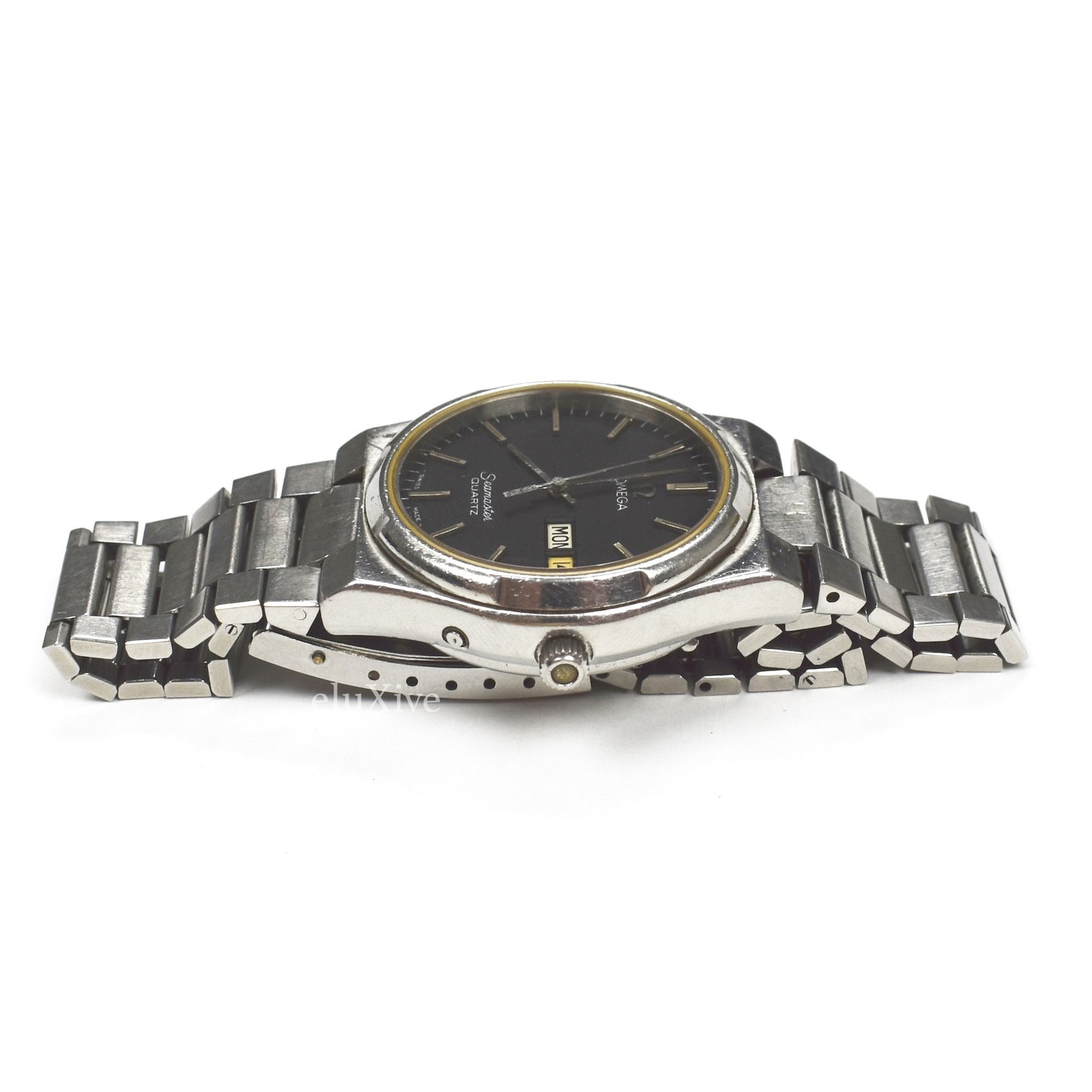 Omega - Seamaster Day Date Watch (Gray Waffle Dial)