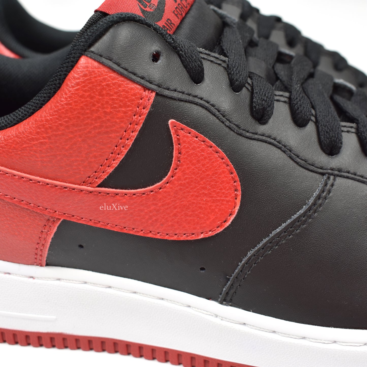 Nike - Air Force 1 Low 'Bred' (Black/Gym Red)