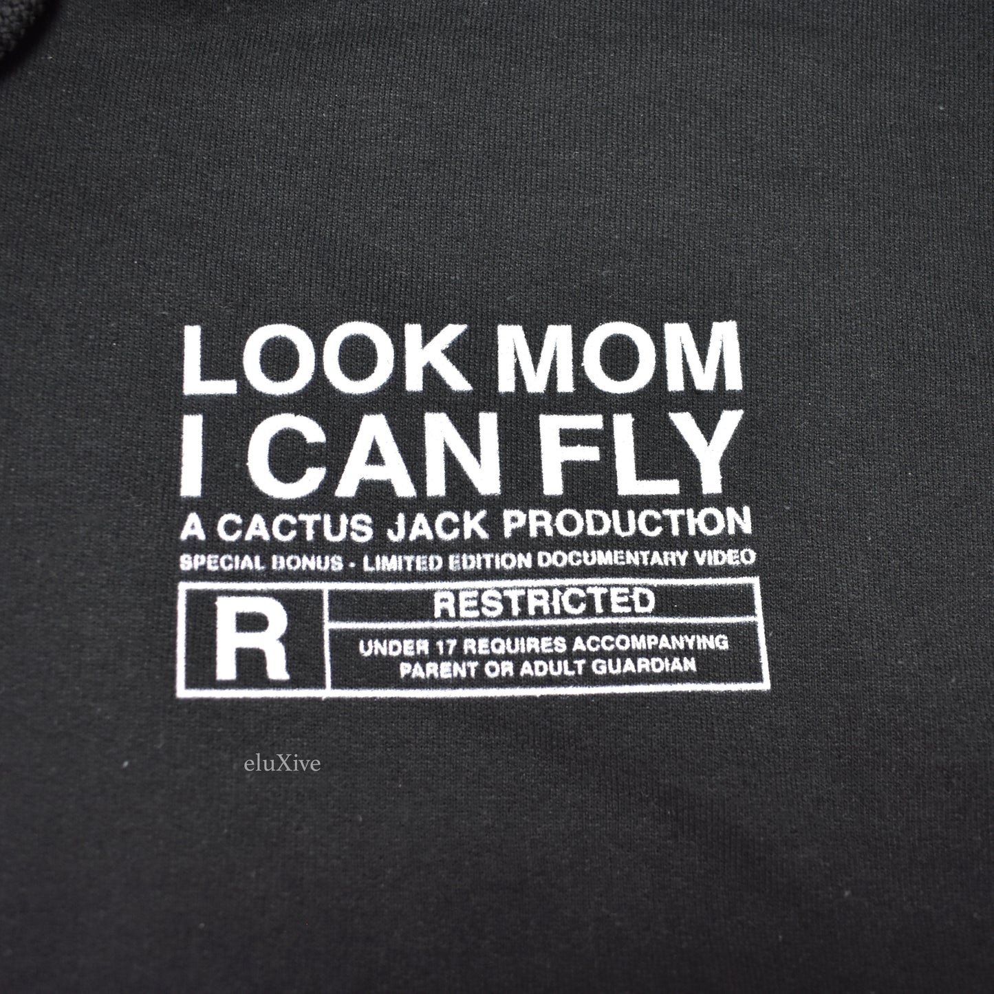Travis Scott - Look Mom I Can Fly 'Minibike' Hoodie (Black)