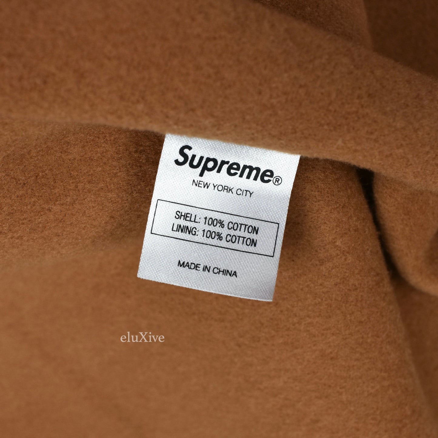 Supreme - Dogs and Ducks Print Chore Coat (Beige)