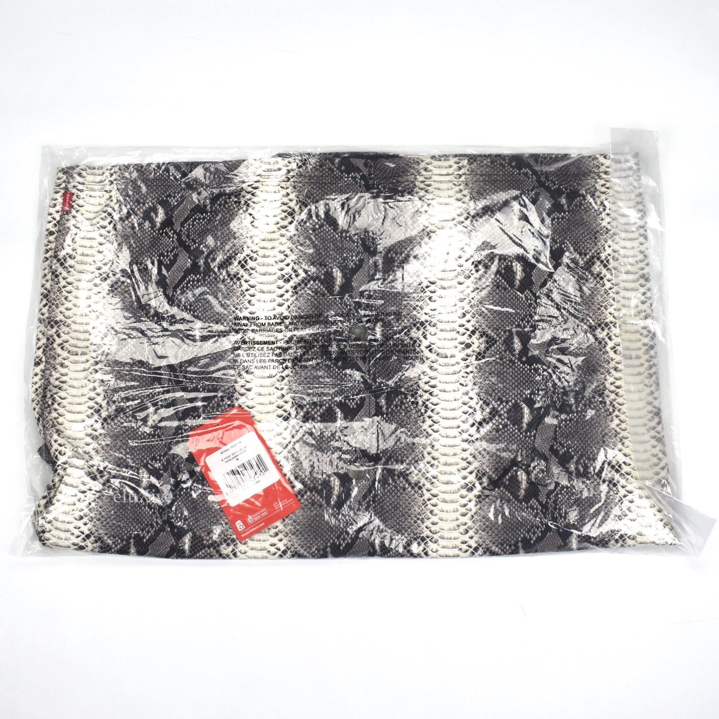 Supreme x The North Face - Snakeskin Print Coach's Jacket (Black)