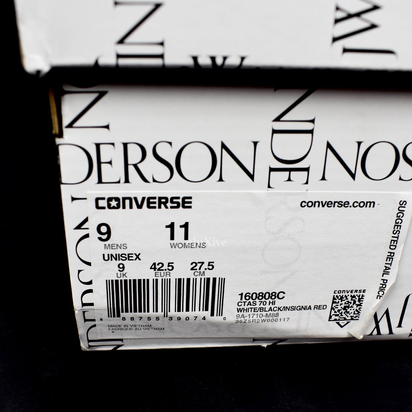 Converse x J.W. Anderson - Grid Logo Chuck Taylor (White)