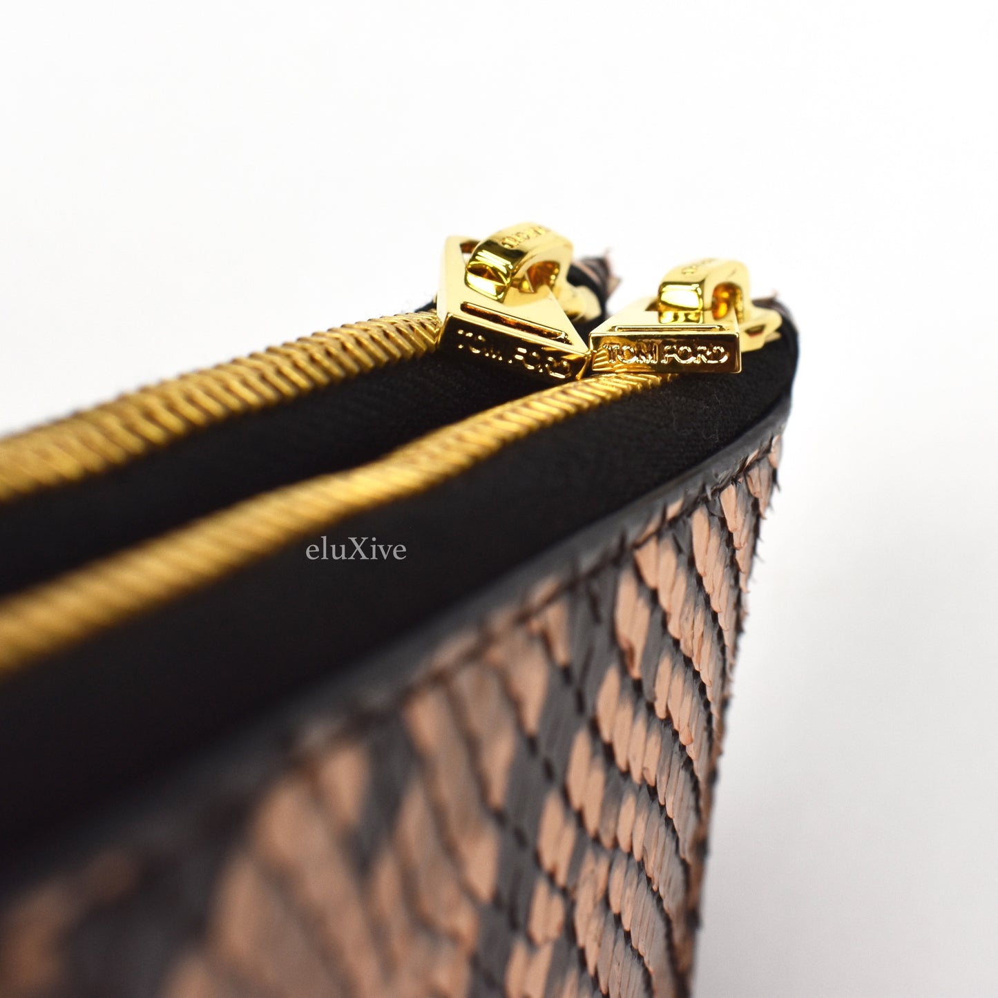 Tom Ford - Blush Exotic Python Mini Clutch