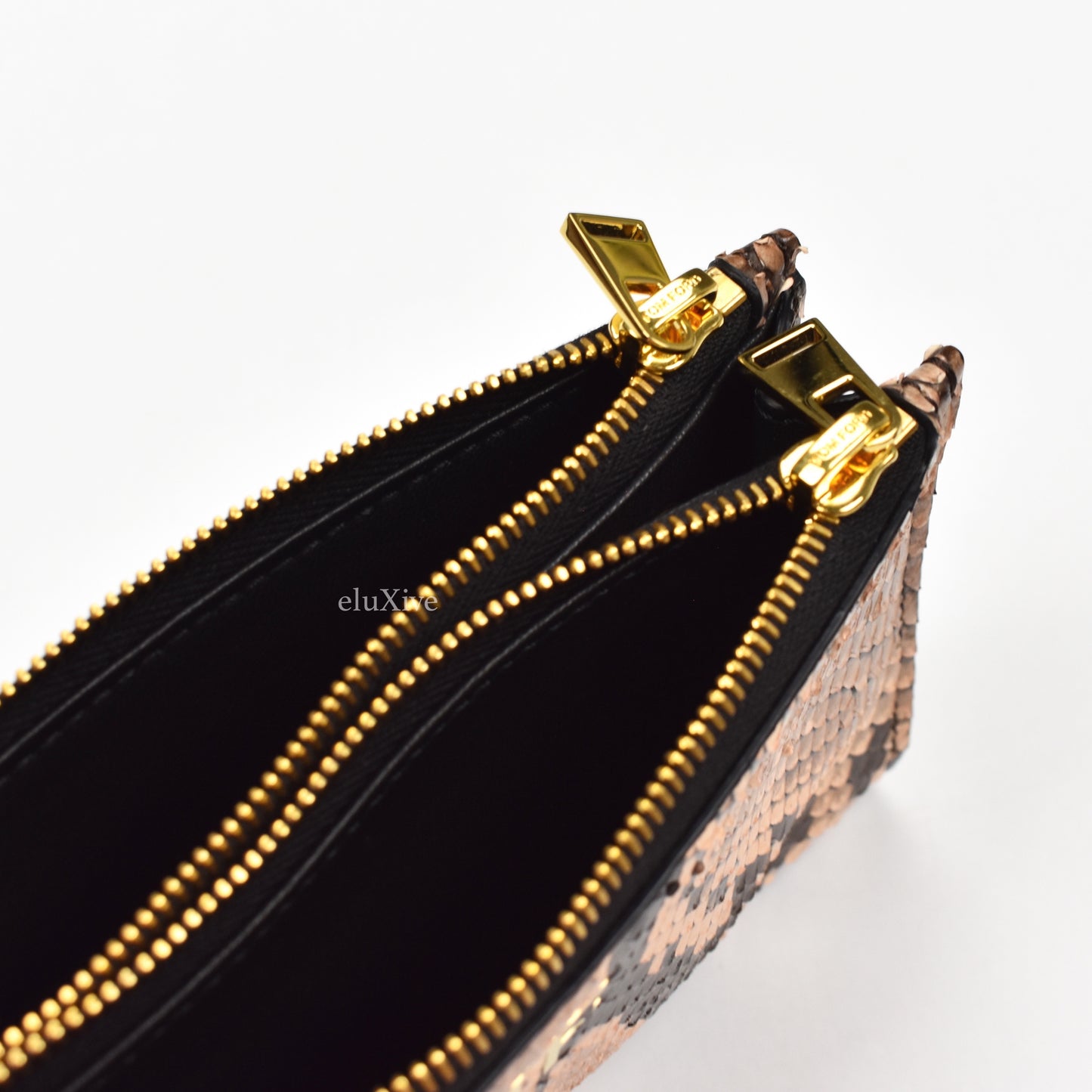 Tom Ford - Blush Exotic Python Mini Clutch