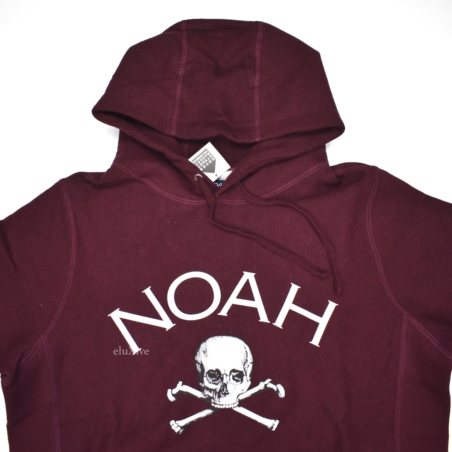 Noah - Jolly Roger Logo Hoodie (Burgundy)