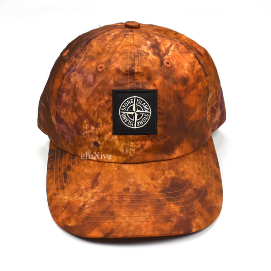 Supreme x Stone Island - Logo Patch Nylon Hat (Coral)