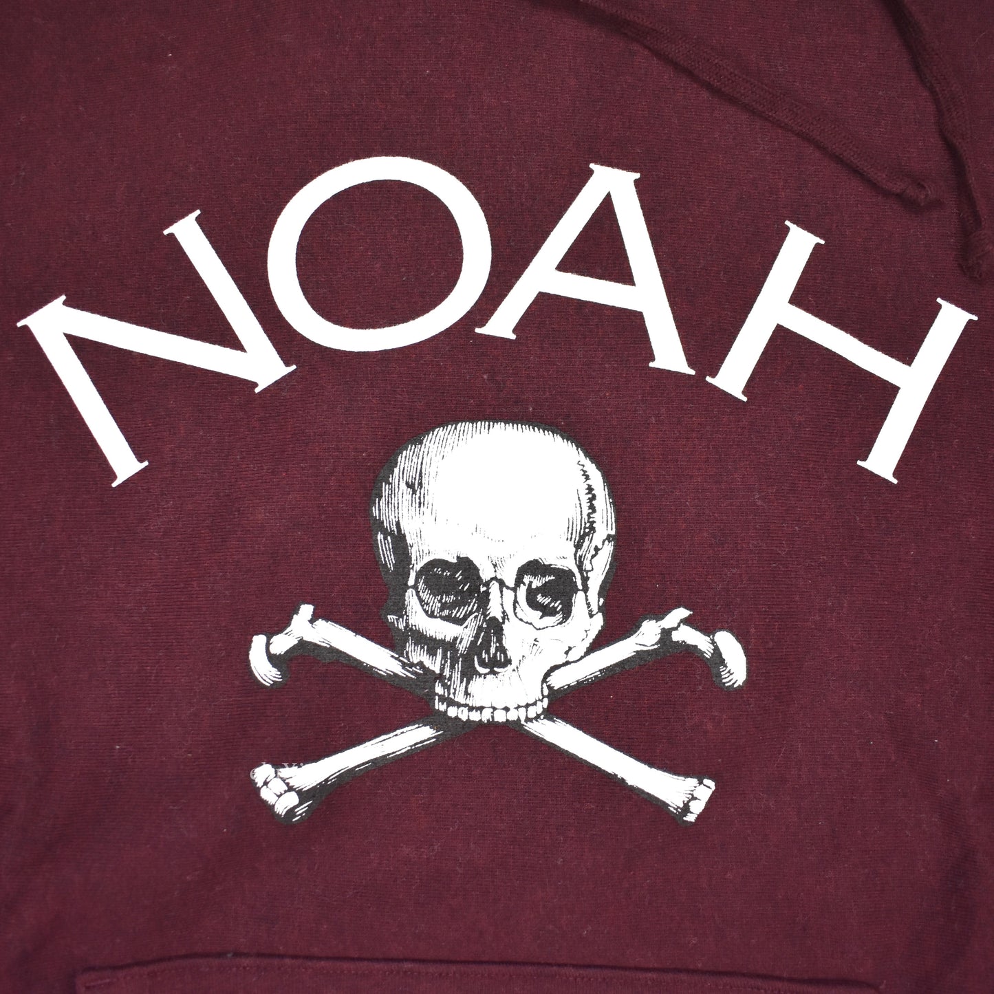 Noah - Jolly Roger Logo Hoodie (Burgundy)