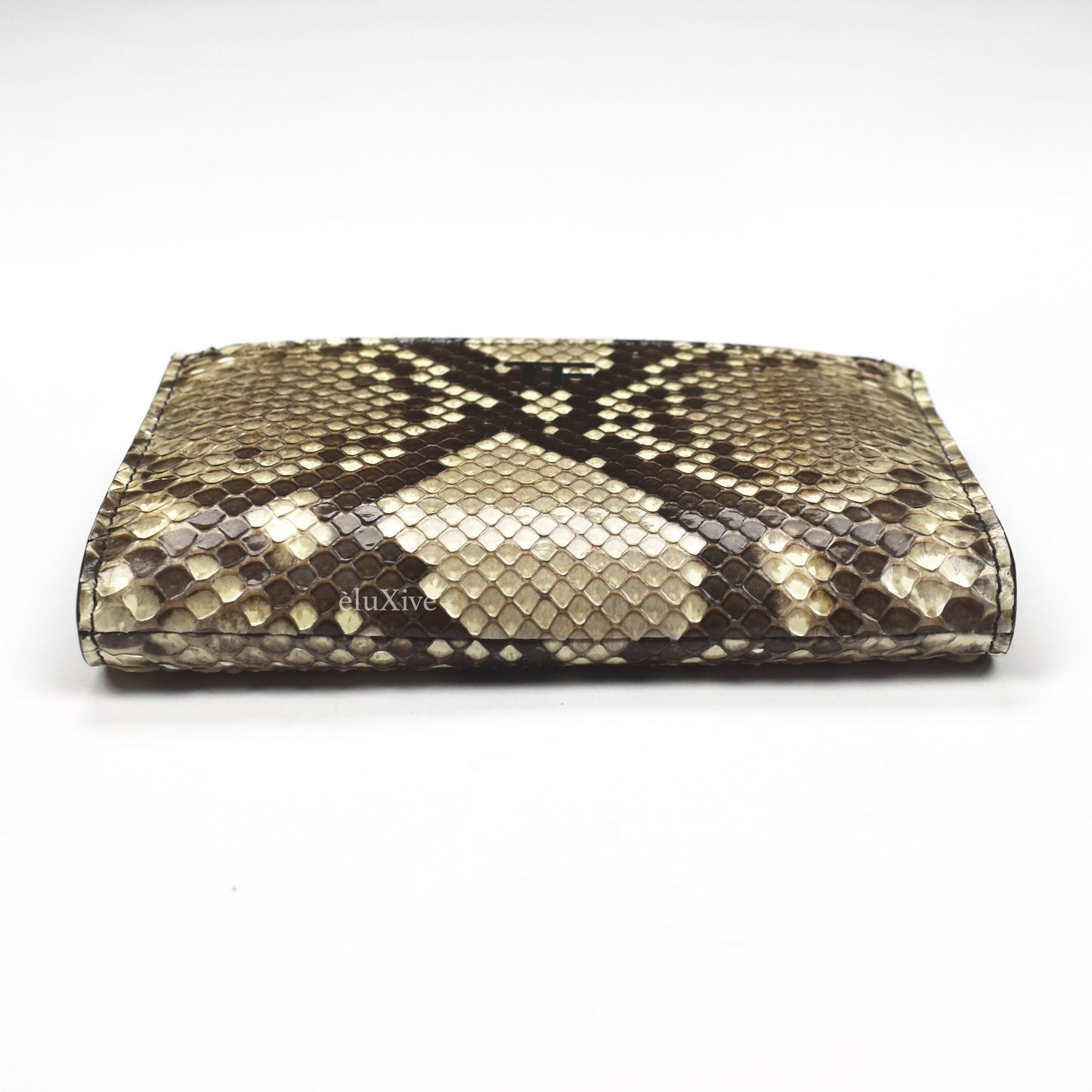 Tom Ford - Beige Exotic Python Mini Clutch