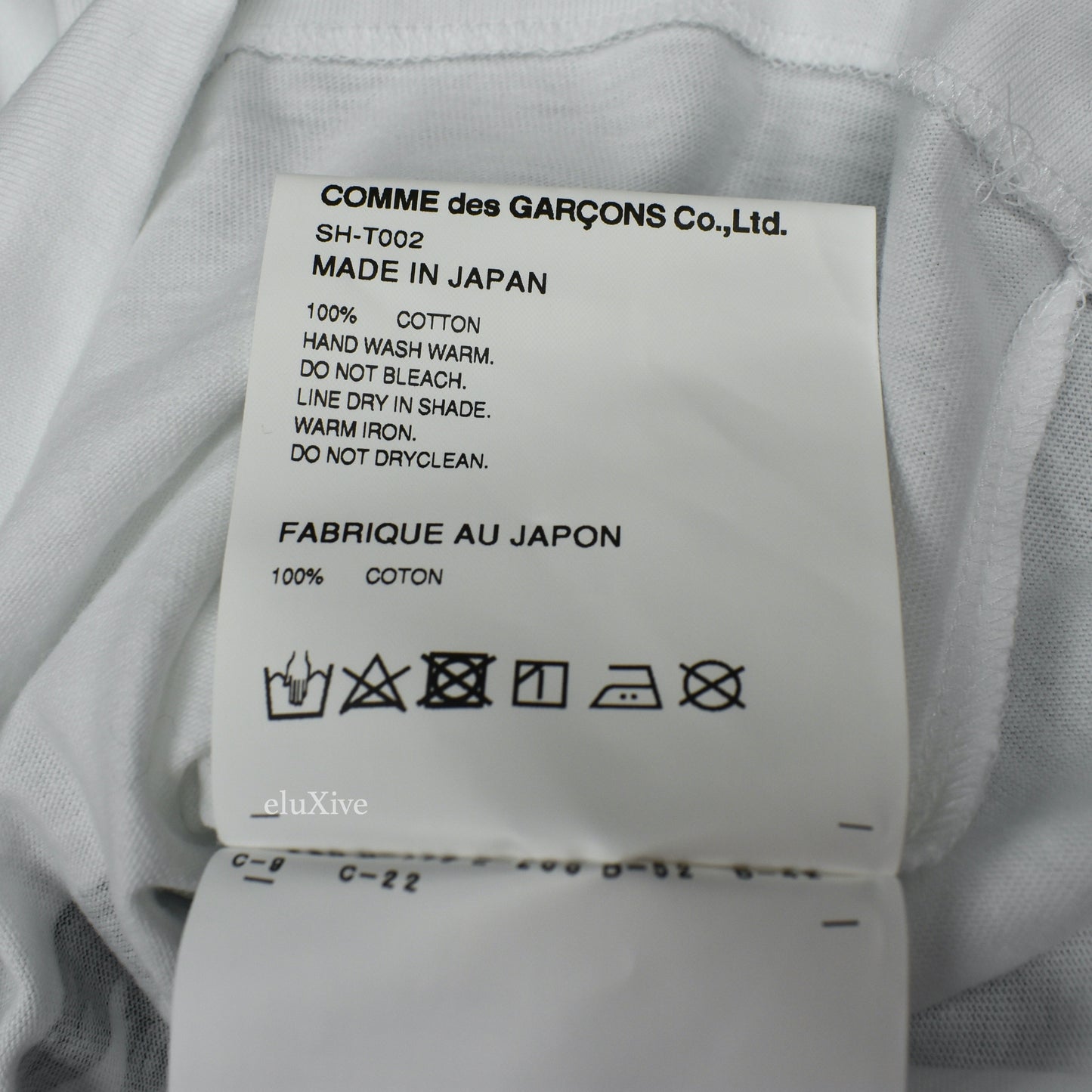 Comme des Garcons x Stussy - No. 4 Logo T-Shirt (White)
