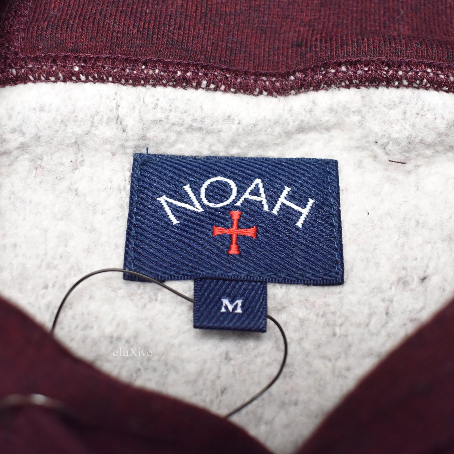 Noah - Jolly Roger Logo Hoodie (Burgundy)