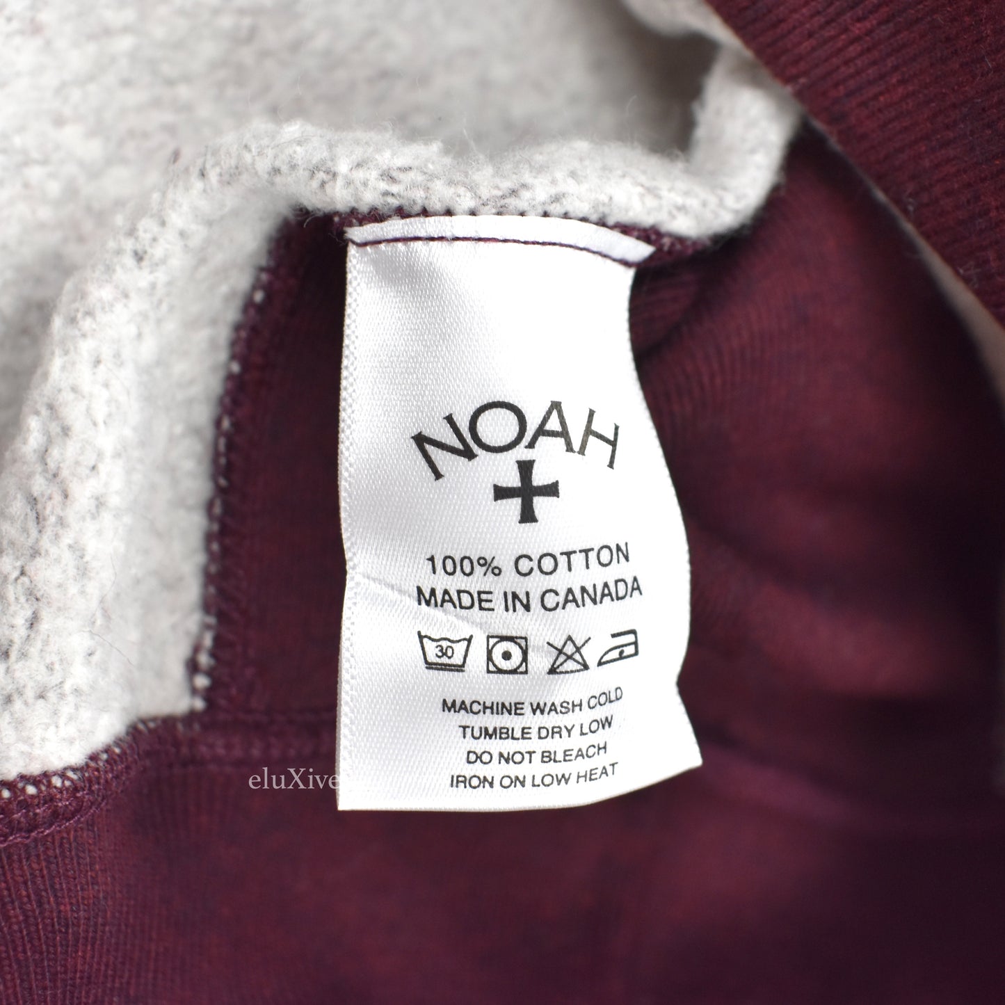 Noah - Jolly Roger Logo Hoodie (Burgundy)