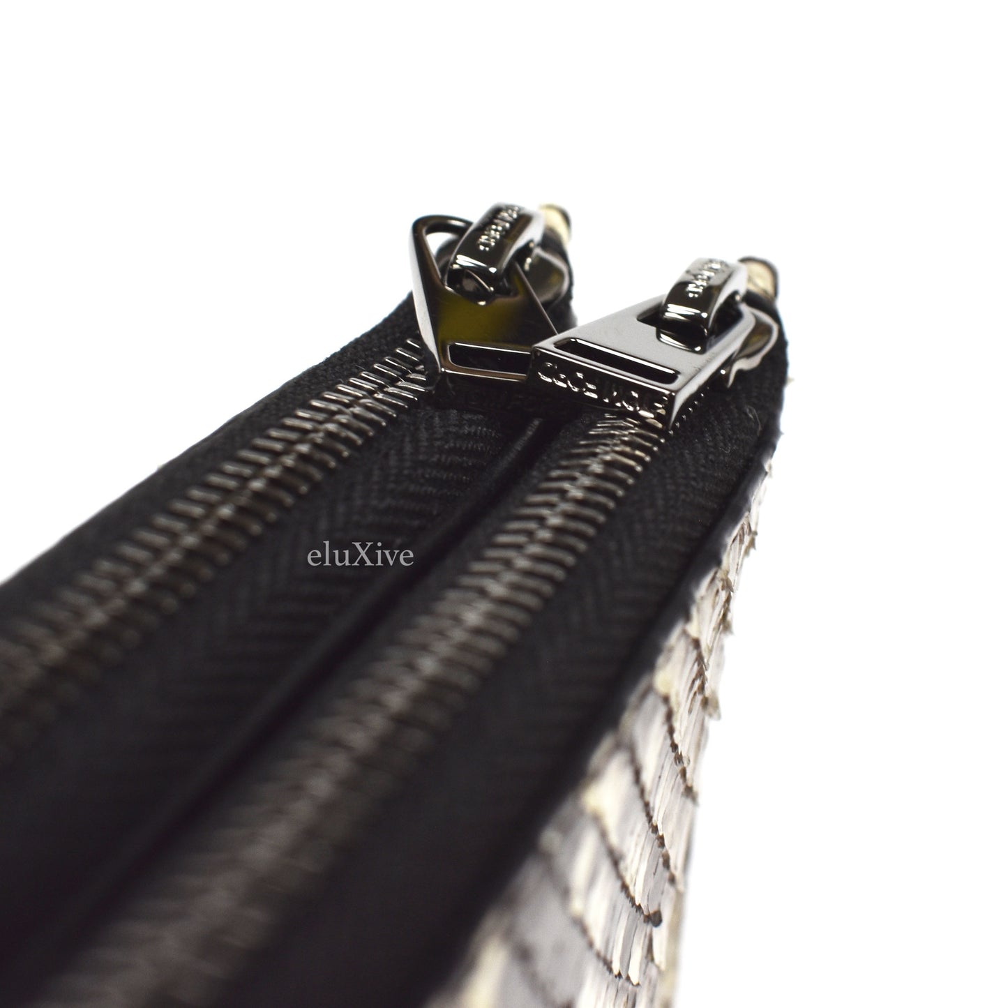 Tom Ford - Beige Exotic Python Mini Clutch