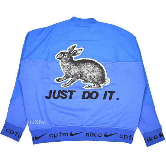 Nike x Cactus Plant Flea Market - Tortoise & Hare Sweatshirt (Blue)